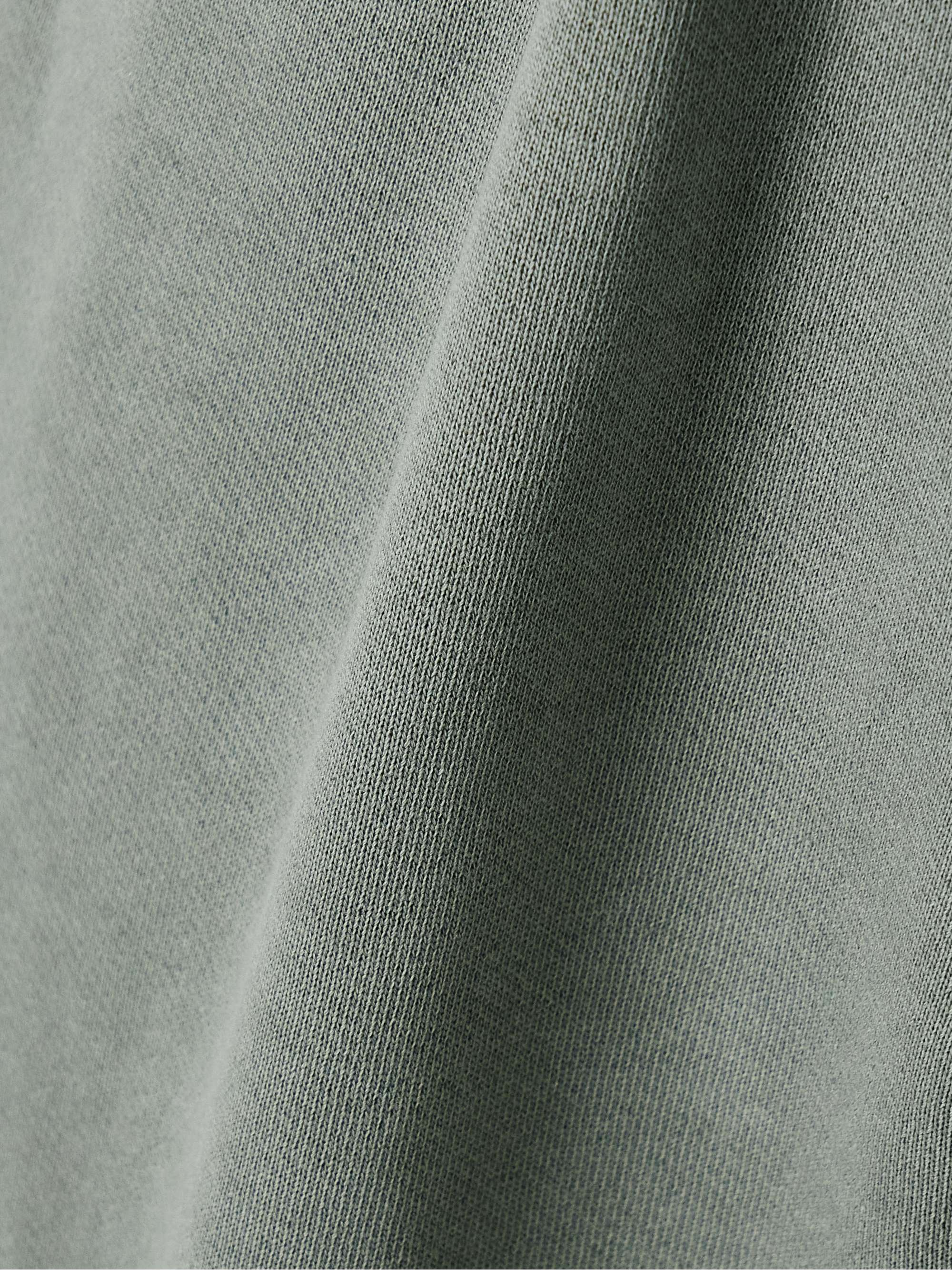 Cotton-jersey wide-leg track pants view