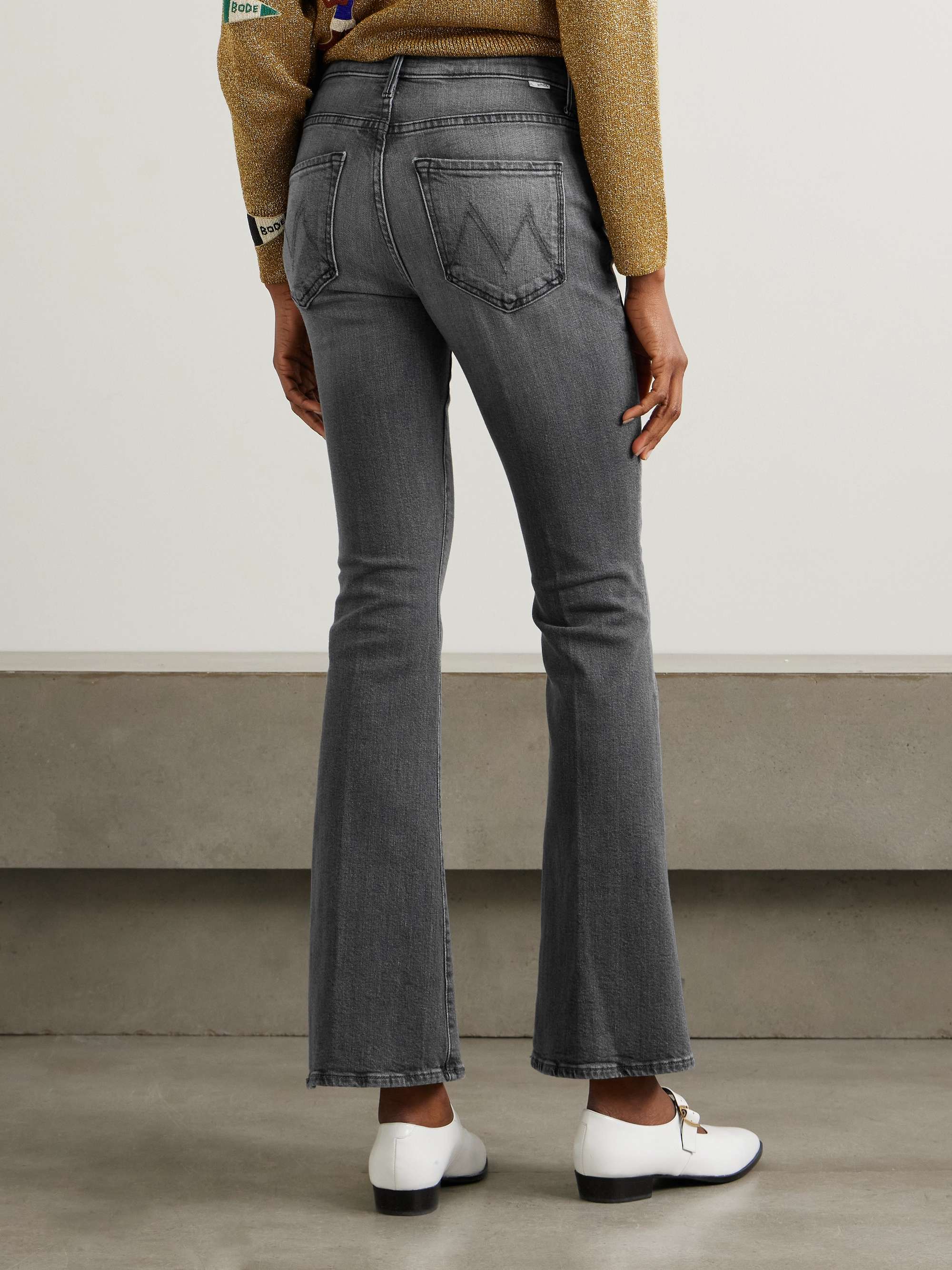 The Weekender mid-rise flared jeans view