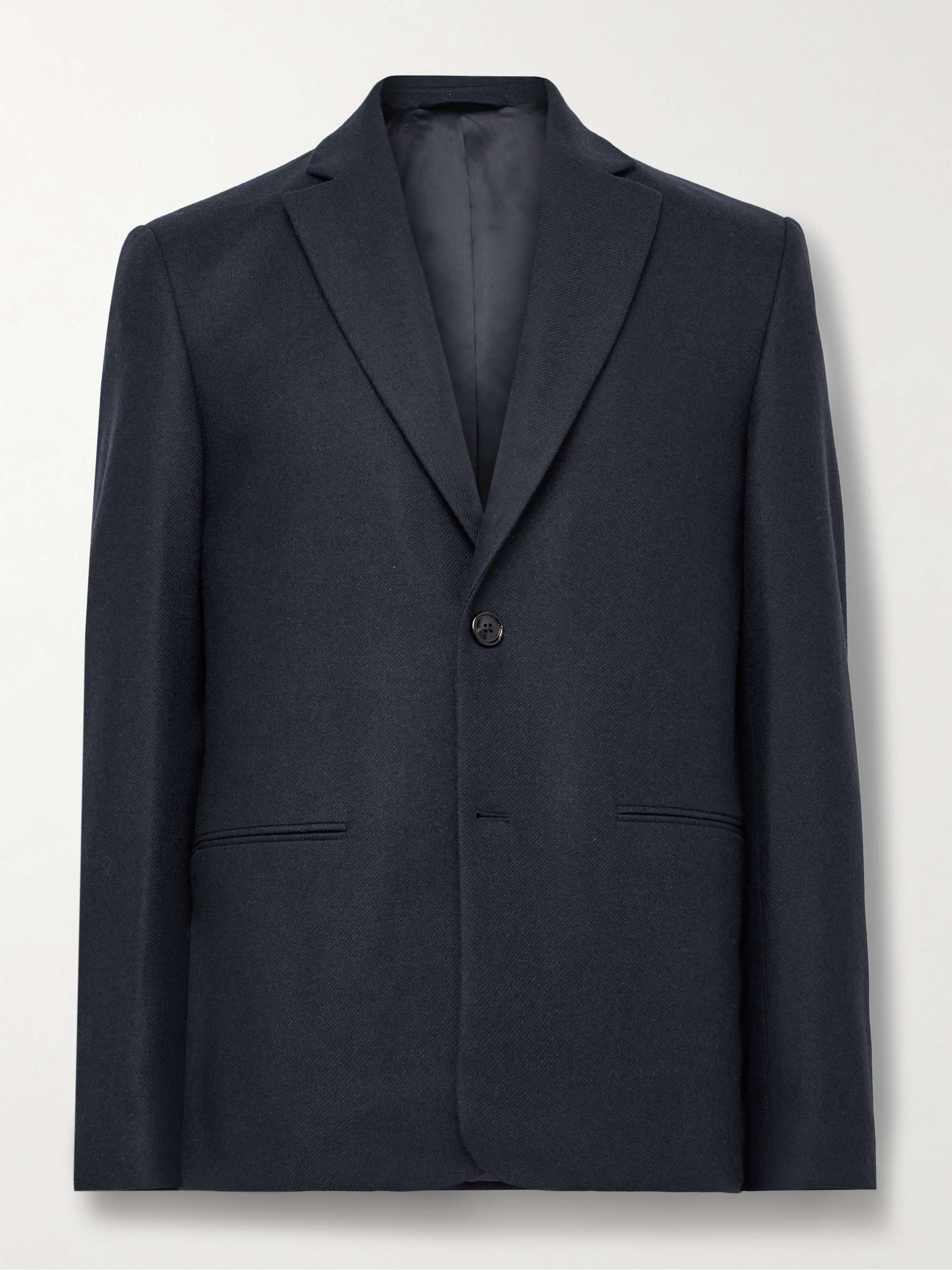 Timo 1091 Unstructured Flannel Suit Jacket view