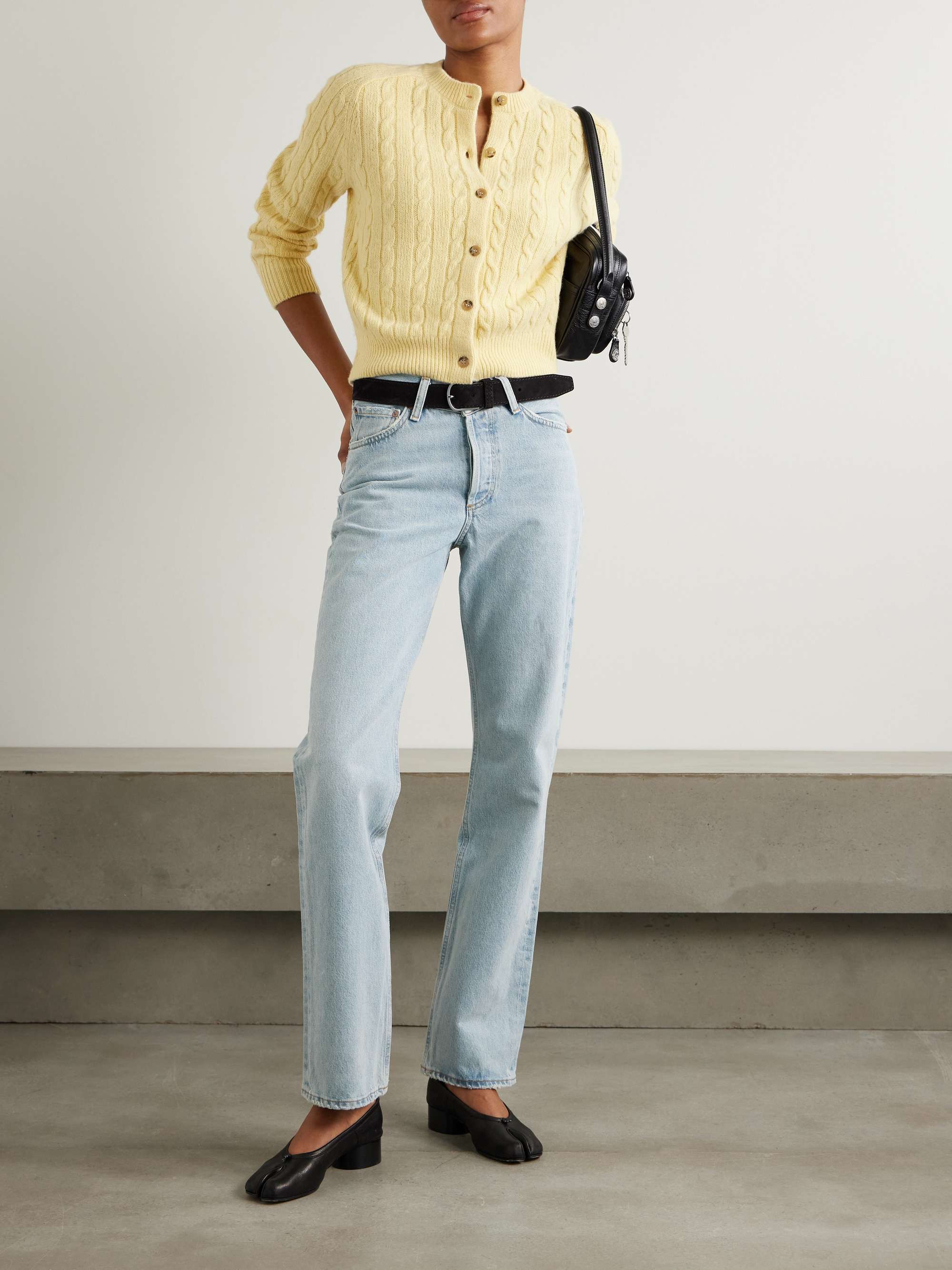 Kelly high-rise straight-leg jeans view