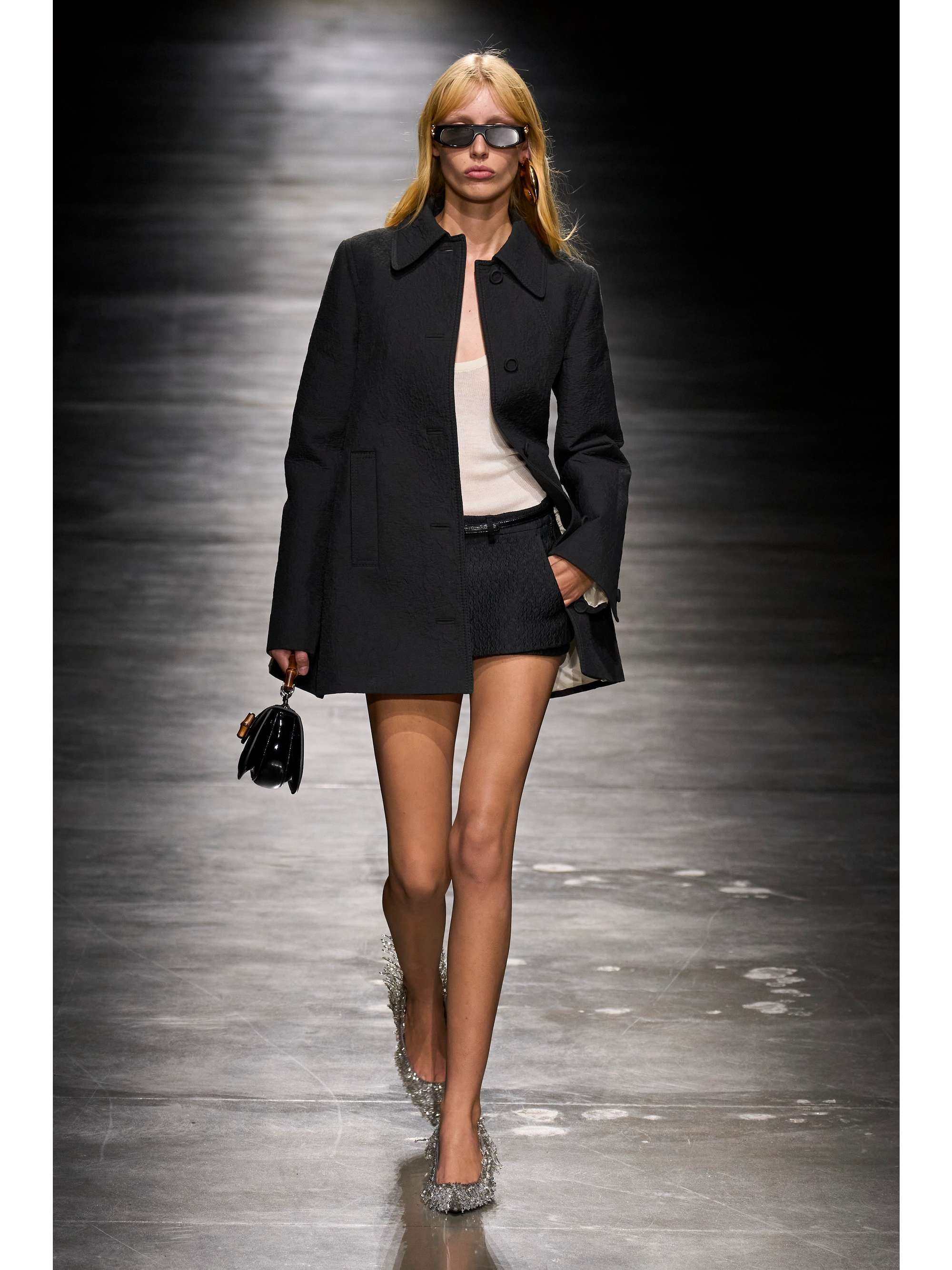 Cloqué coat view
