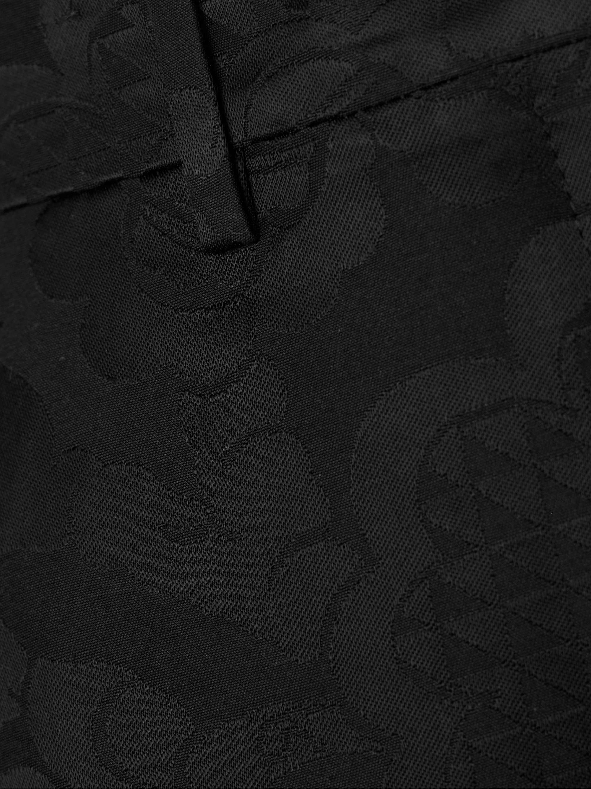 Cotton-blend jacquard tapered pants view