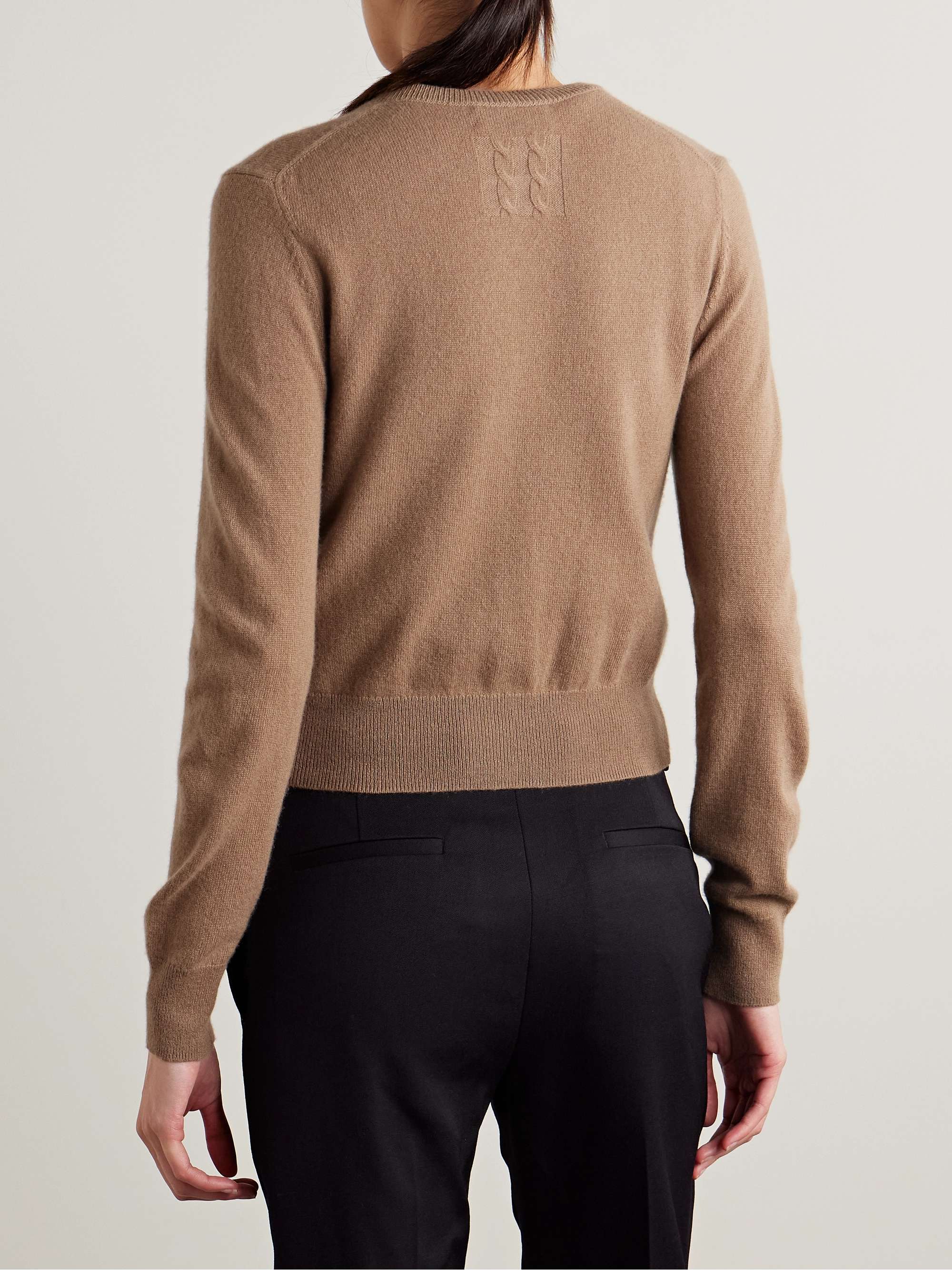 March cashmere cardigan view
