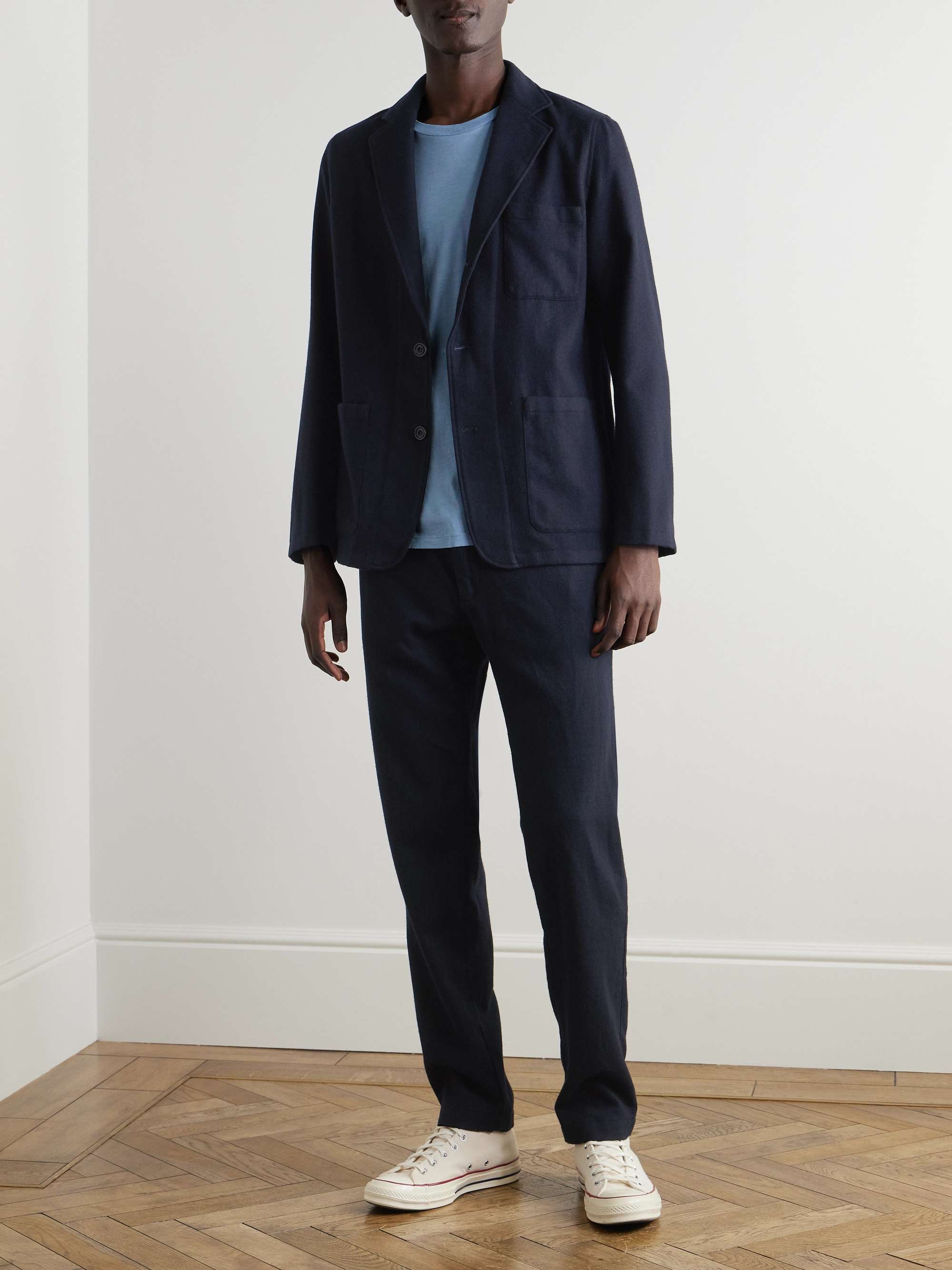 Jonny Unstructured Wool-Blend Suit Jacket view