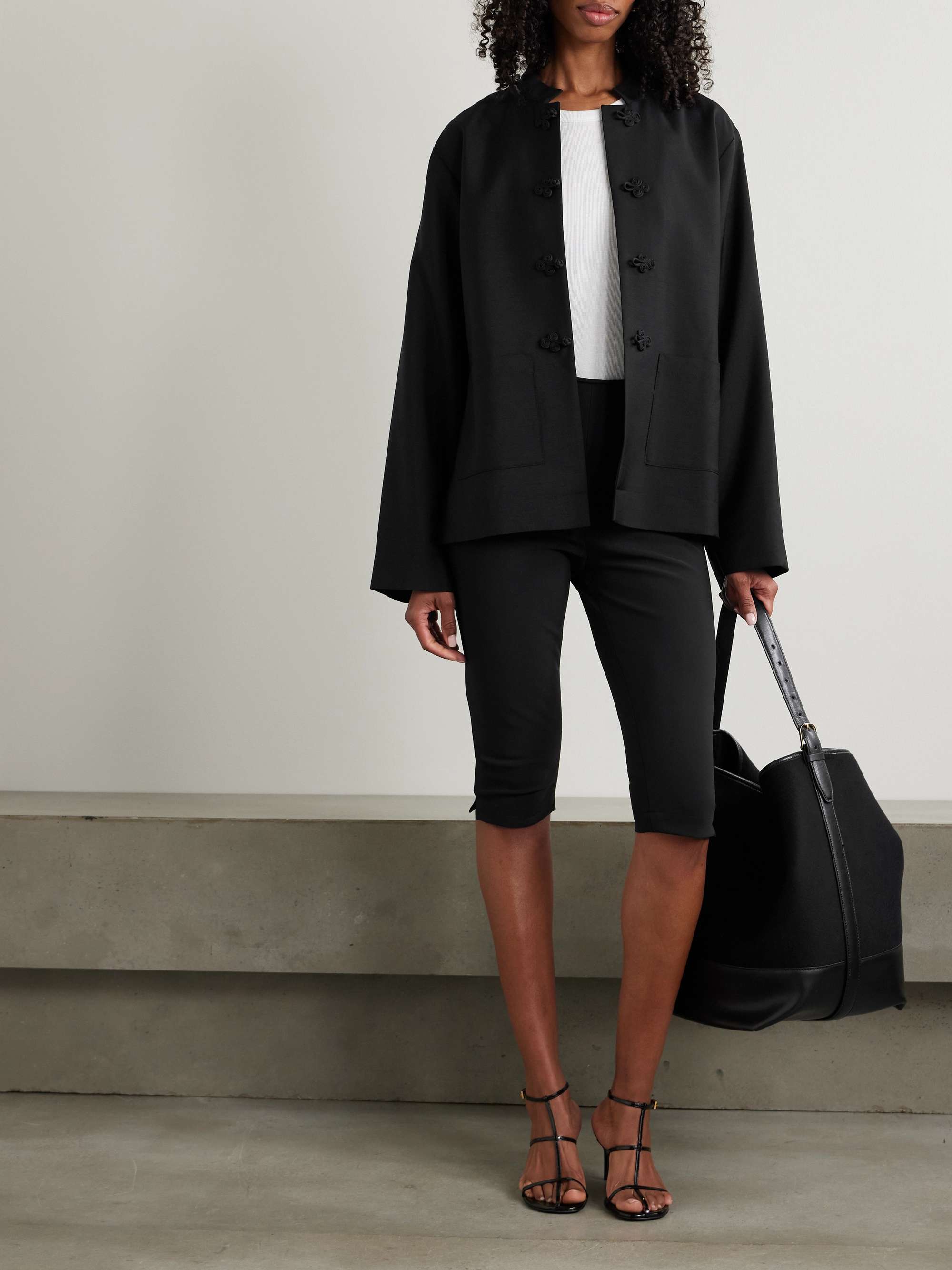 Wool and mohair-blend jacket view