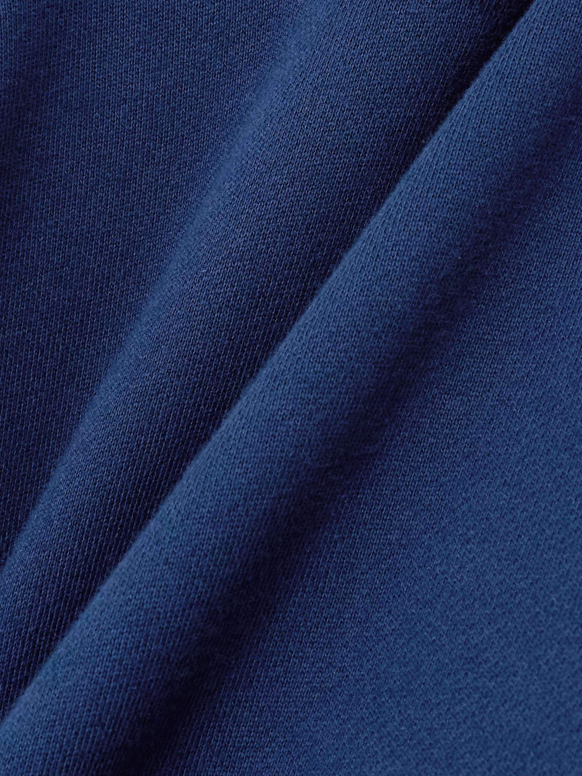 Hydra French cotton-terry hoodie view