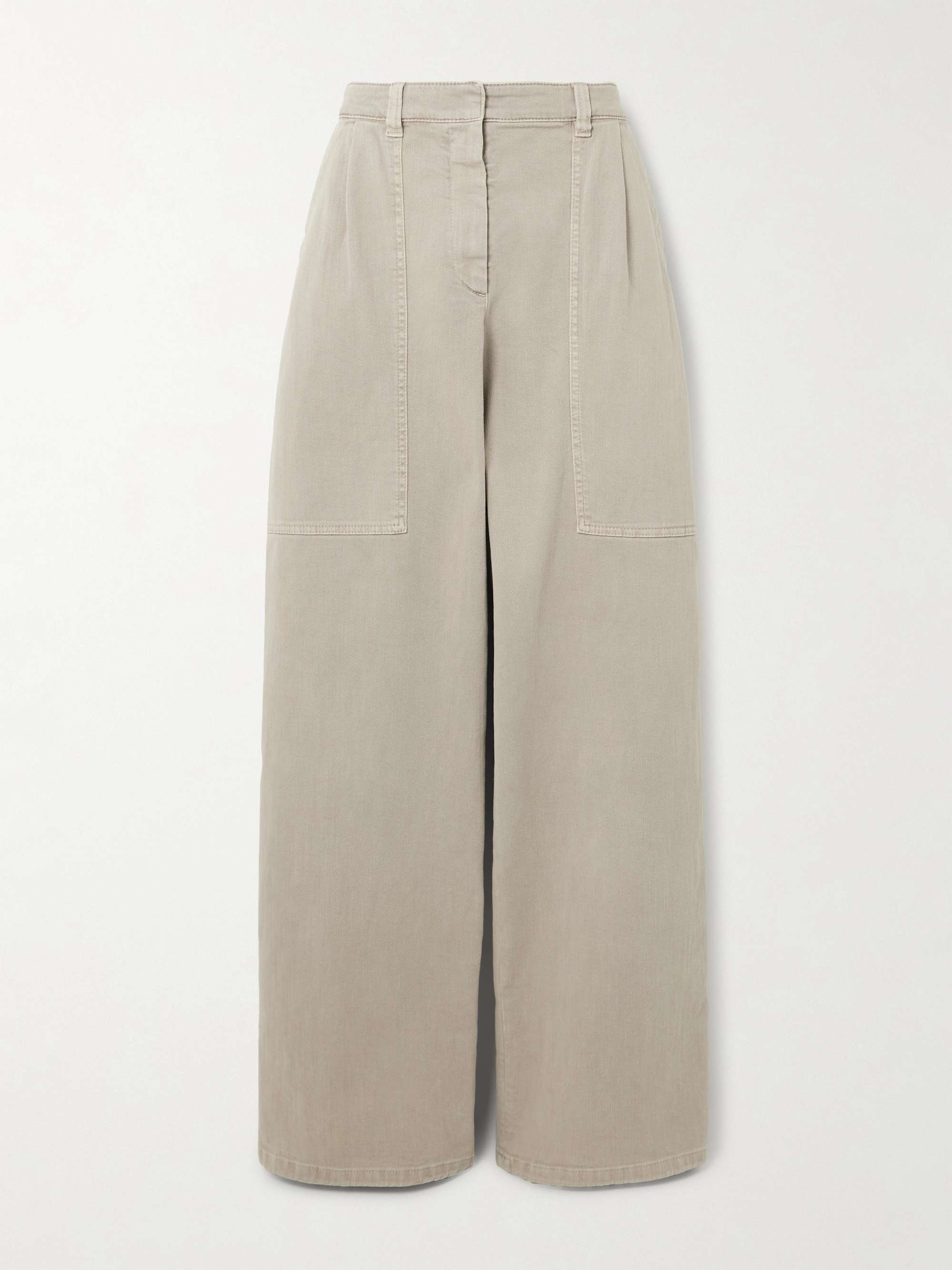 Cotton-twill pants view