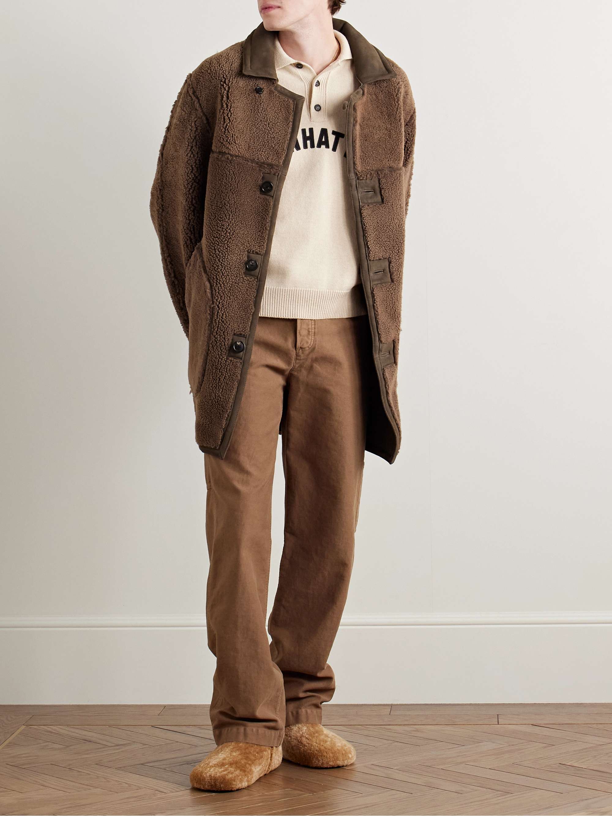 Ranch Reversible Shearling Coat view