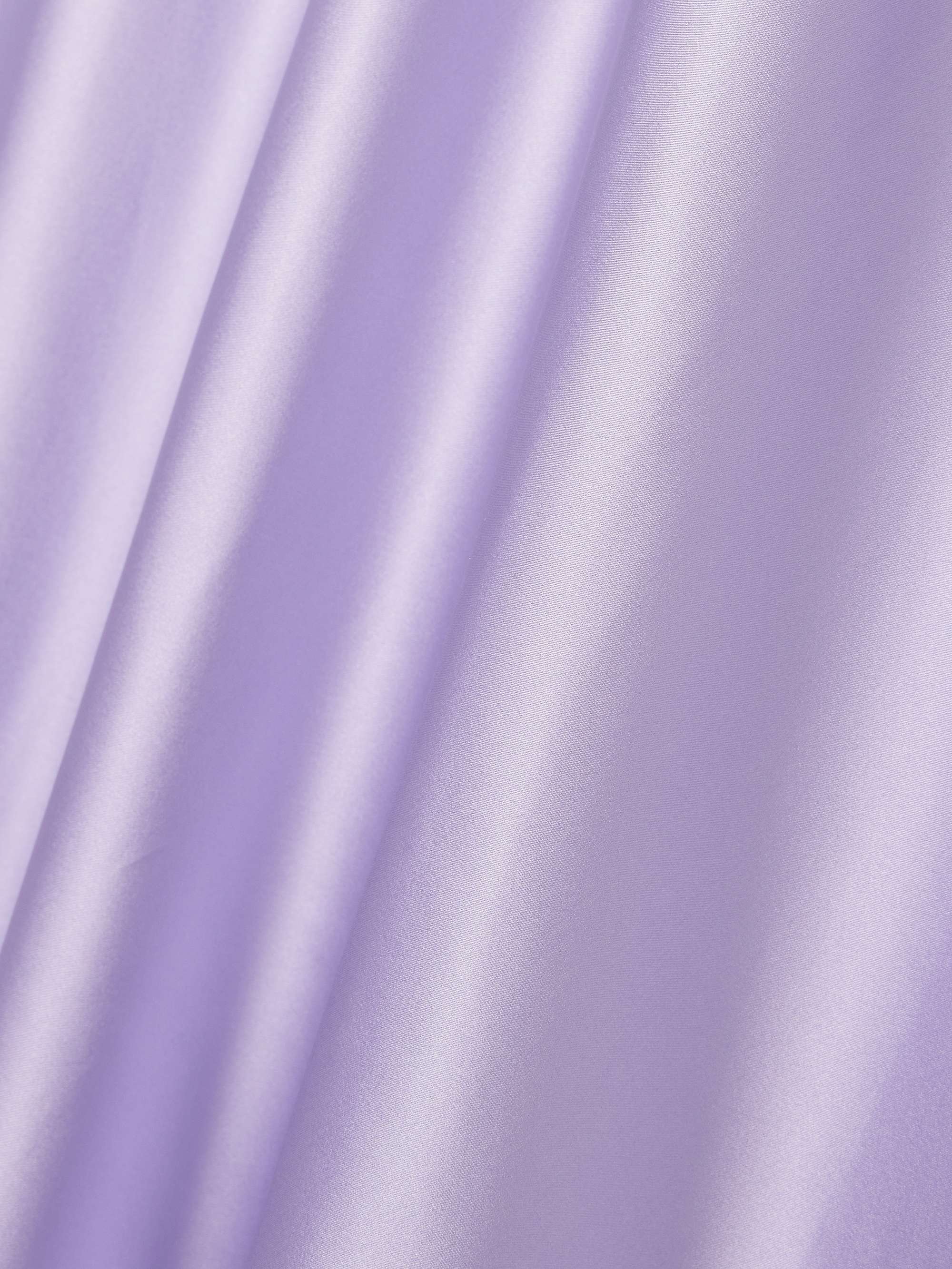 Clover silk-blend satin midi skirt view