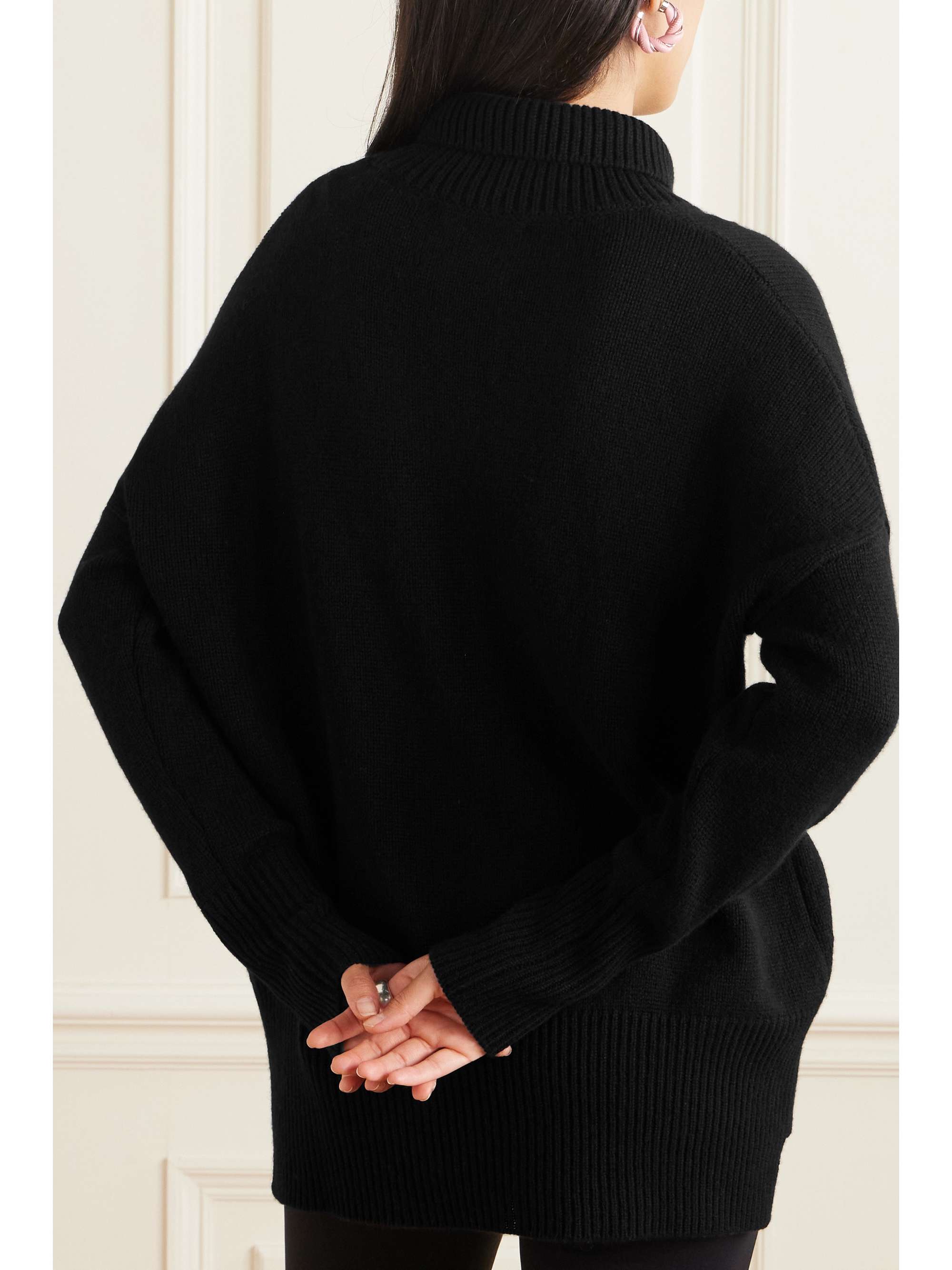 Heidi cashmere turtleneck sweater view