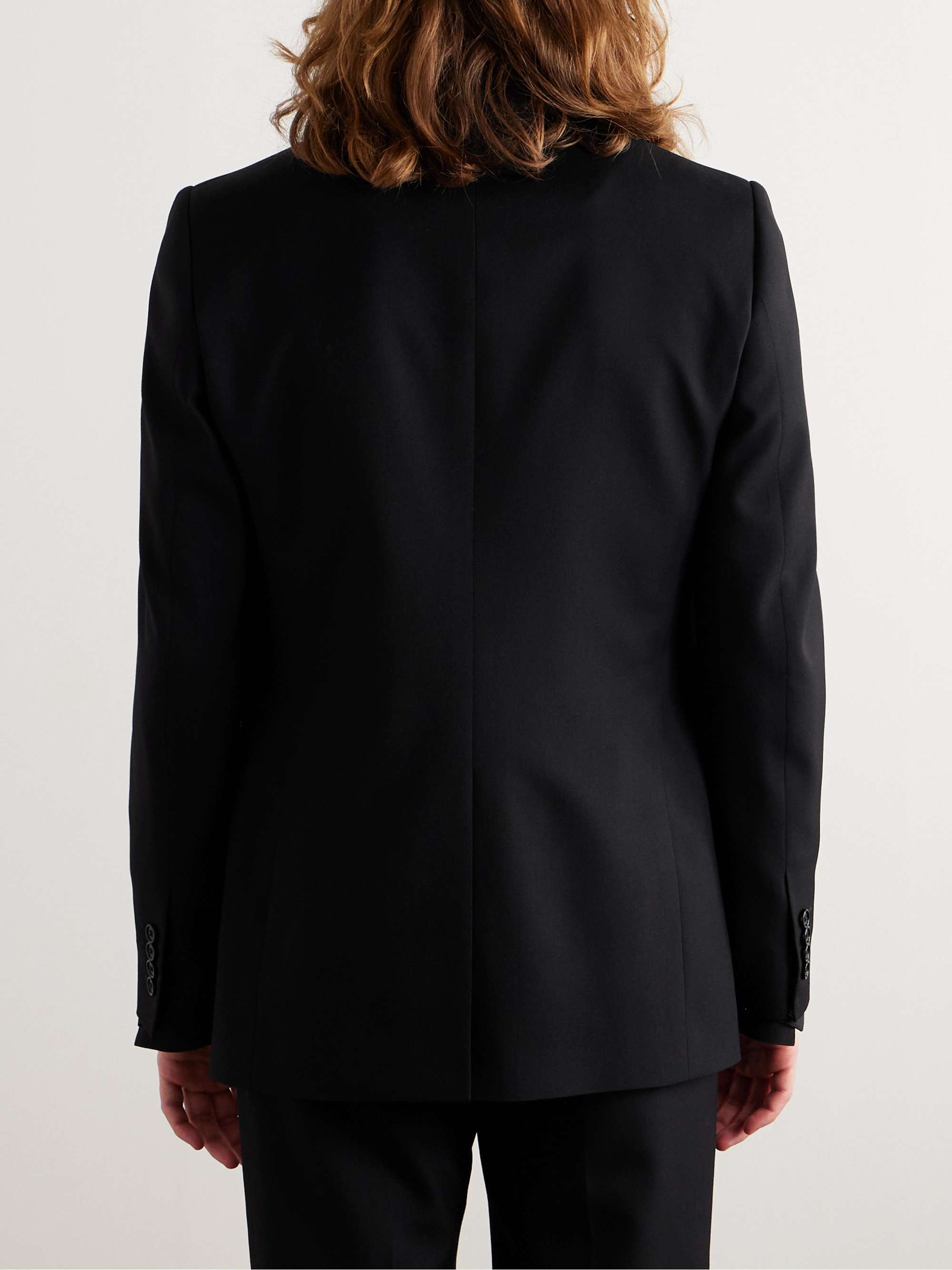 Slim-Fit Wool-Twill Blazer view