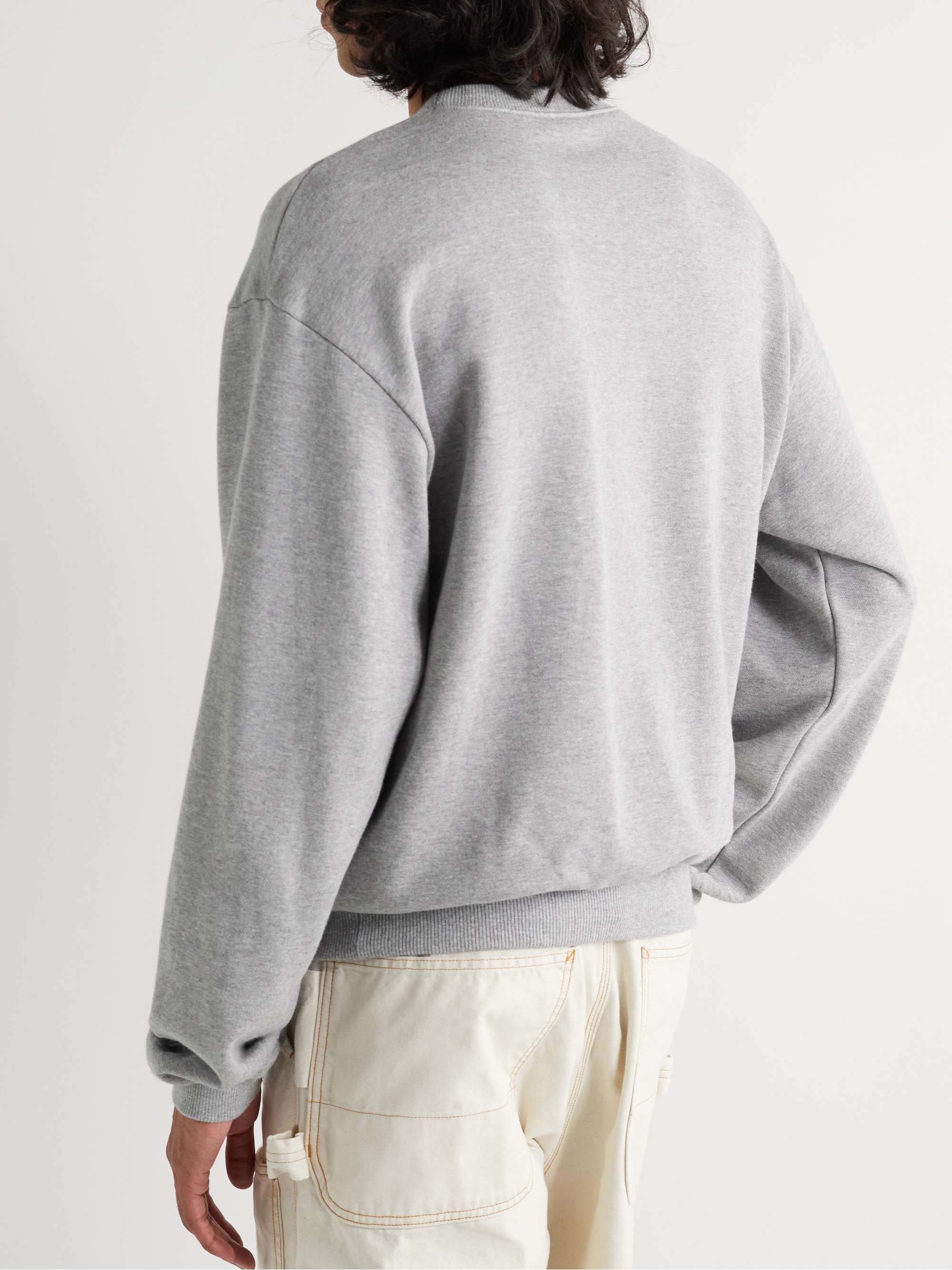 Printed Cotton-Jersey Sweatshirt view