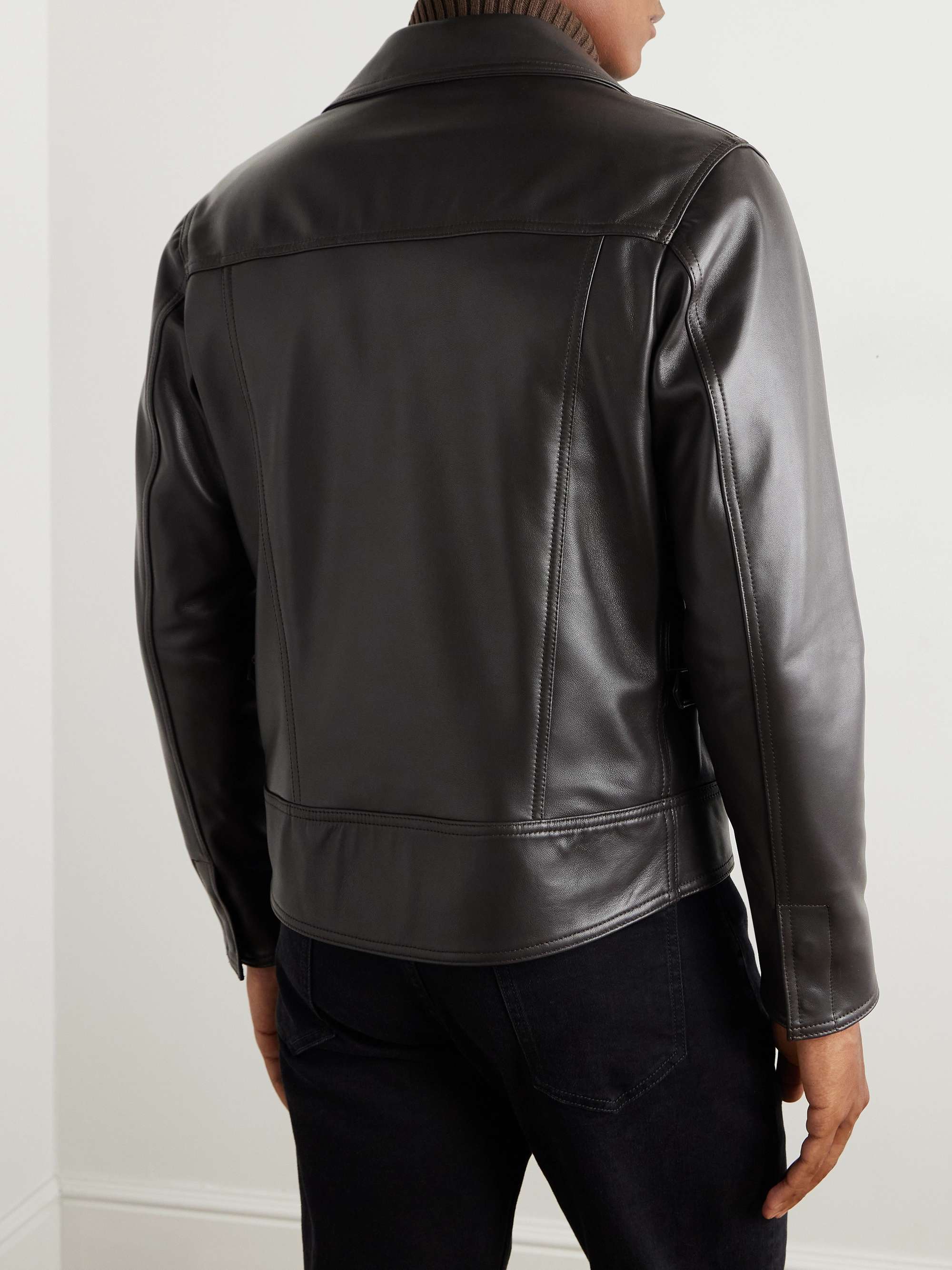 Plongé Leather Jacket view