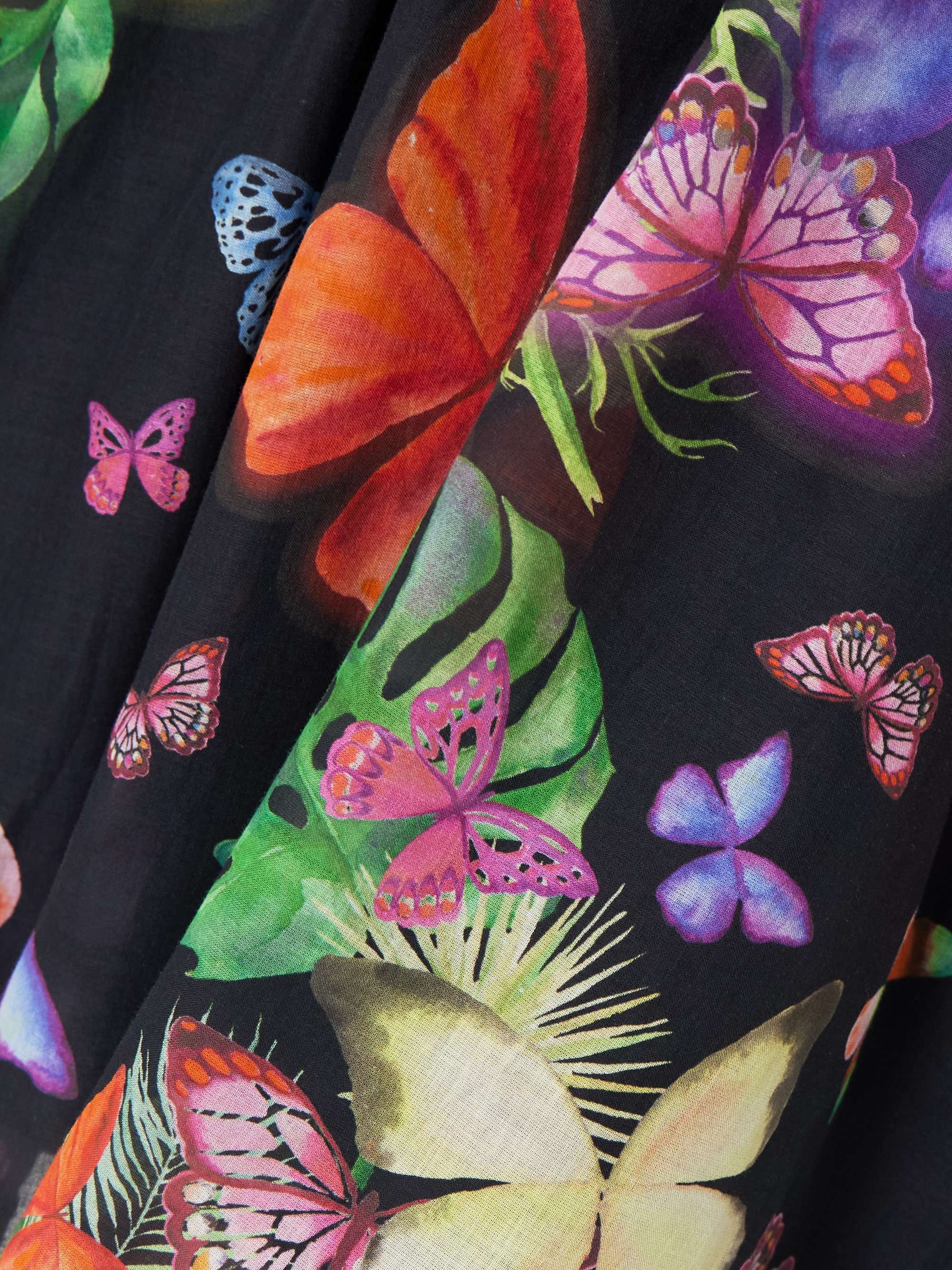 Issya printed cotton-blend mini dress view