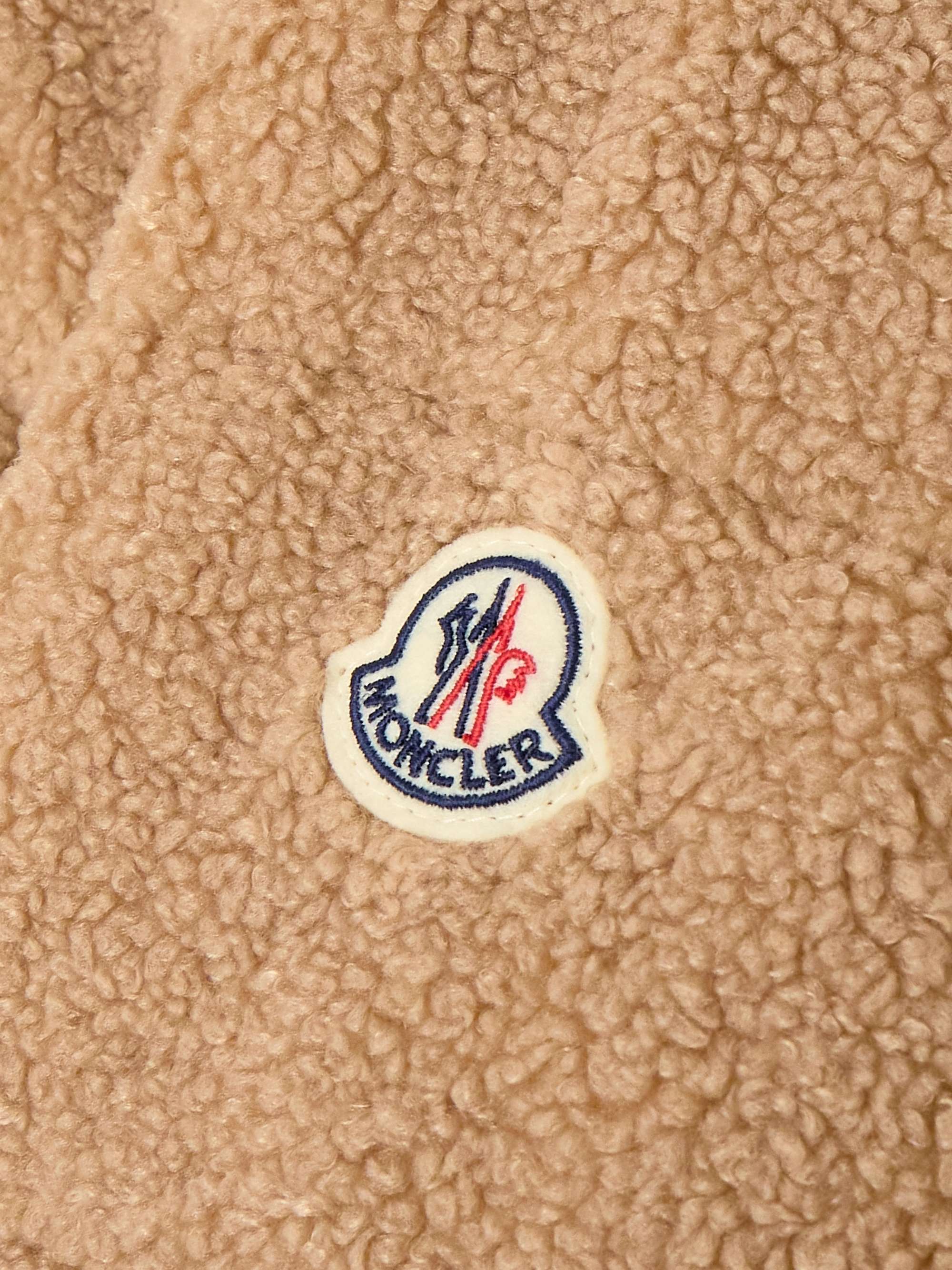 Audrieu shell-trimmed fleece jacket view