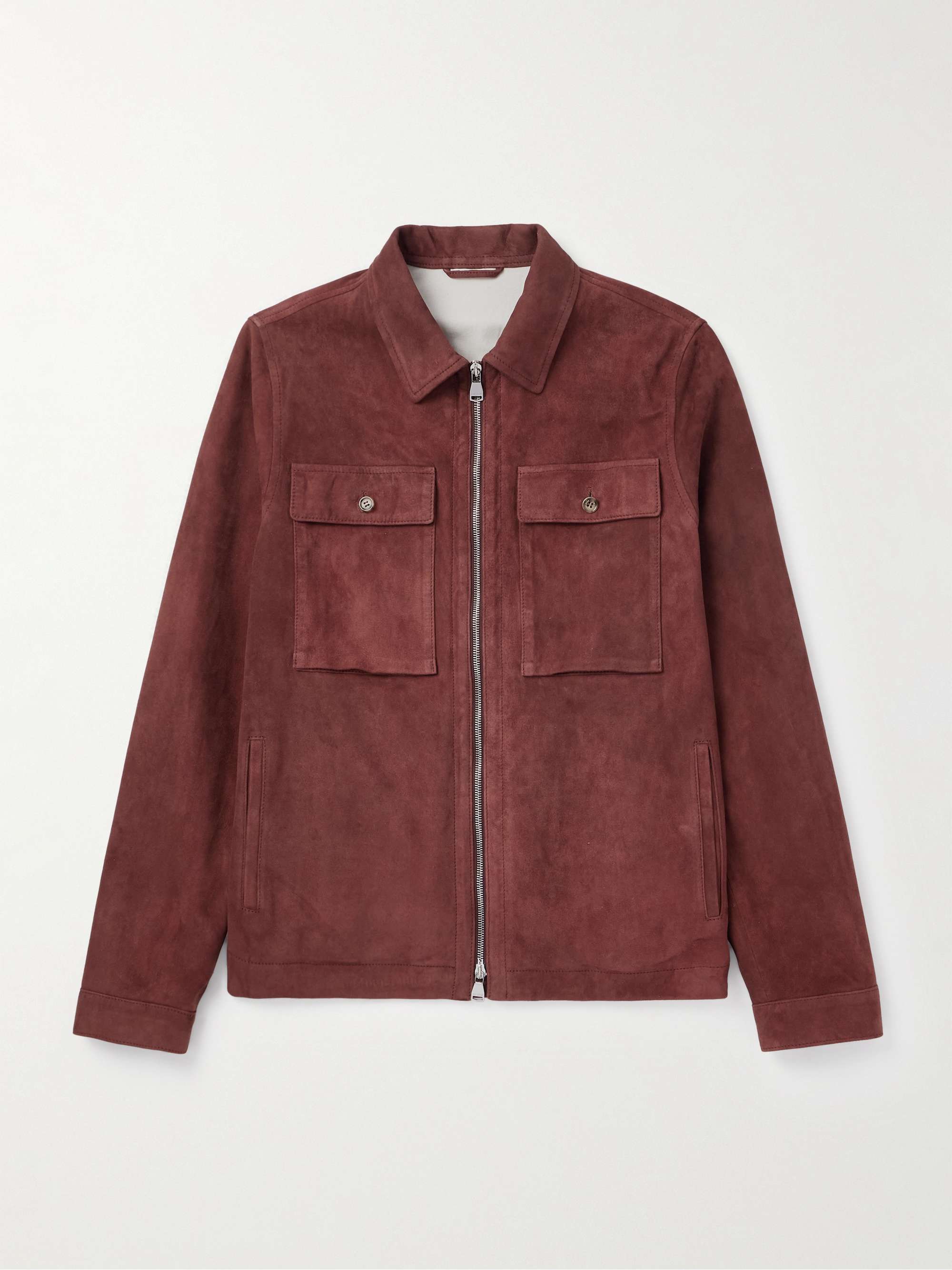 Jamie Suede Overshirt view