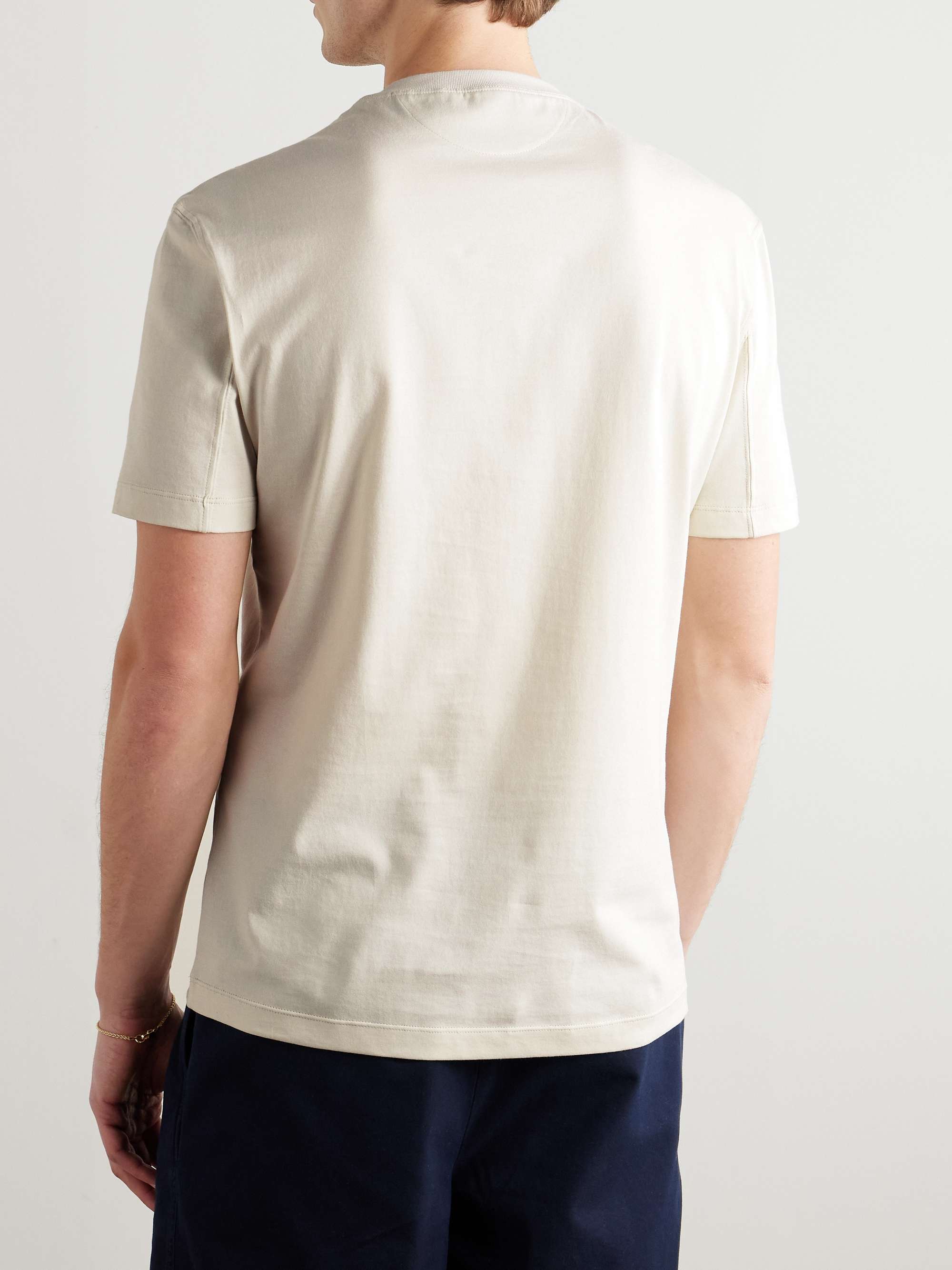 Slim-Fit Cotton-Jersey T-Shirt view
