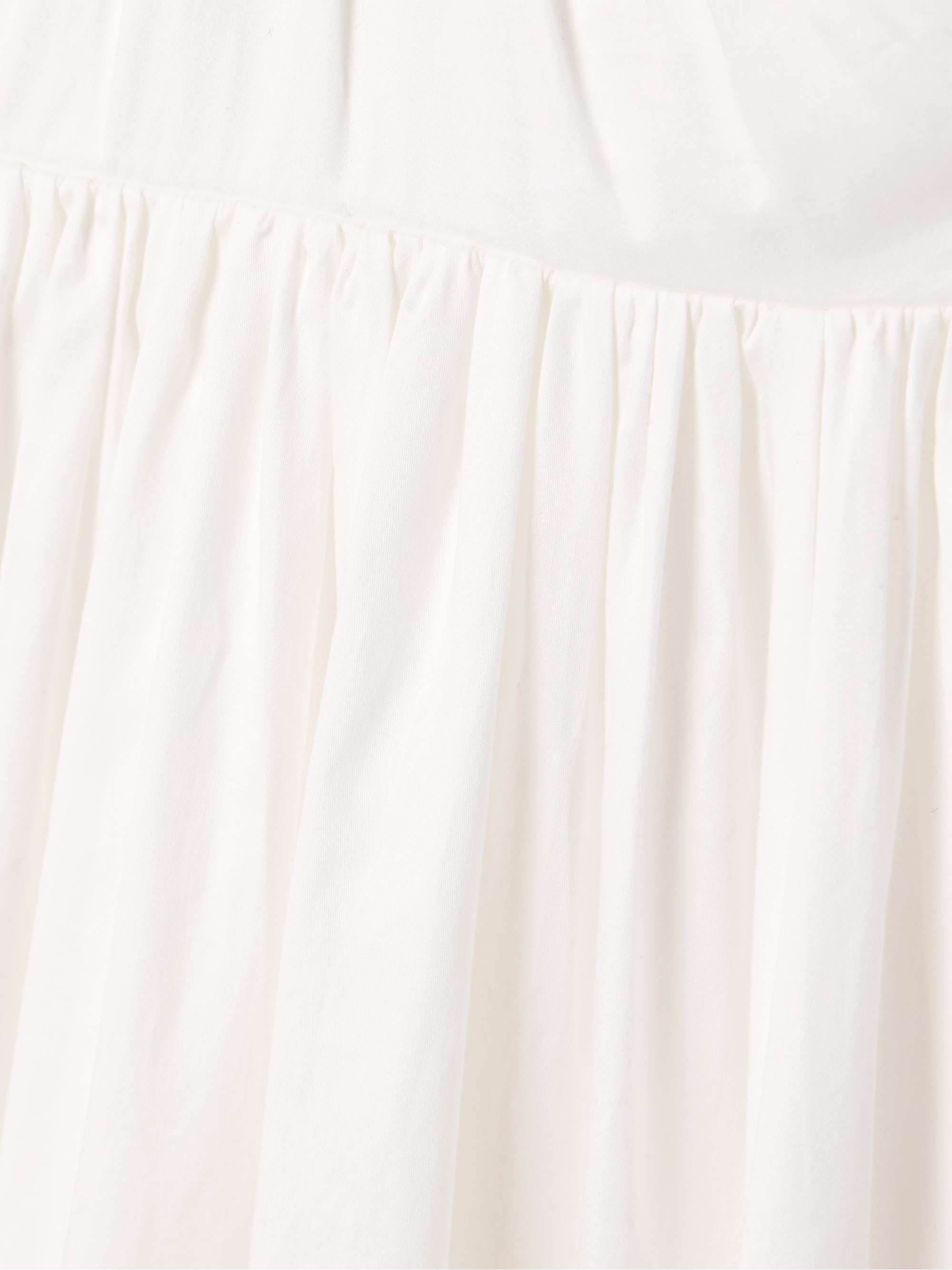 Esmerie gathered organic cotton-poplin midi dress view