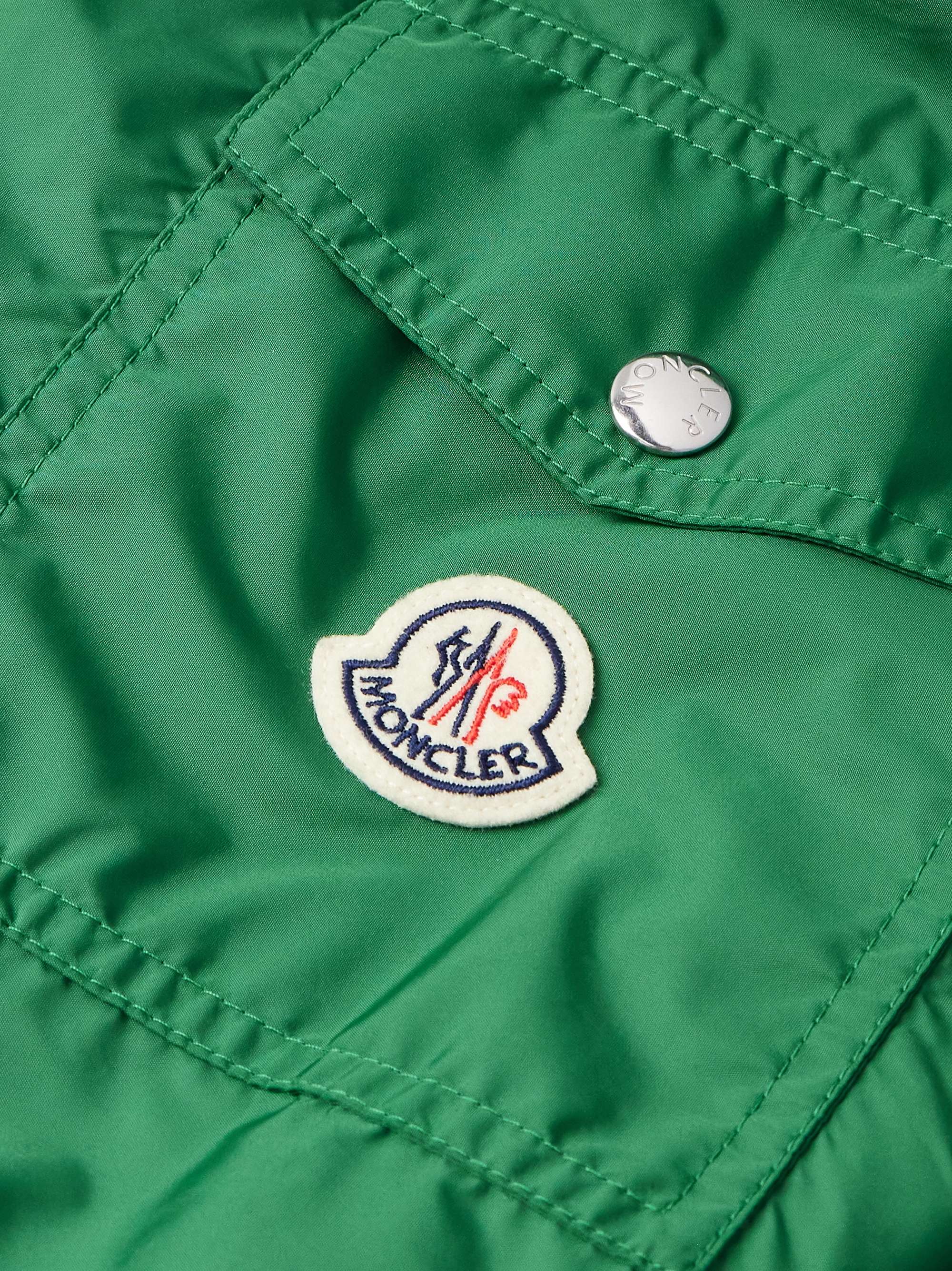 Etiache Logo-Appliqued Shell Hooded Jacket view