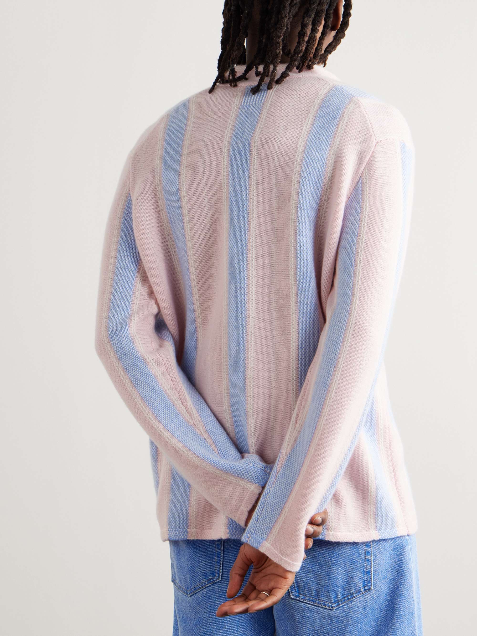 Baja Everywear Striped Cashmere Cardigan view