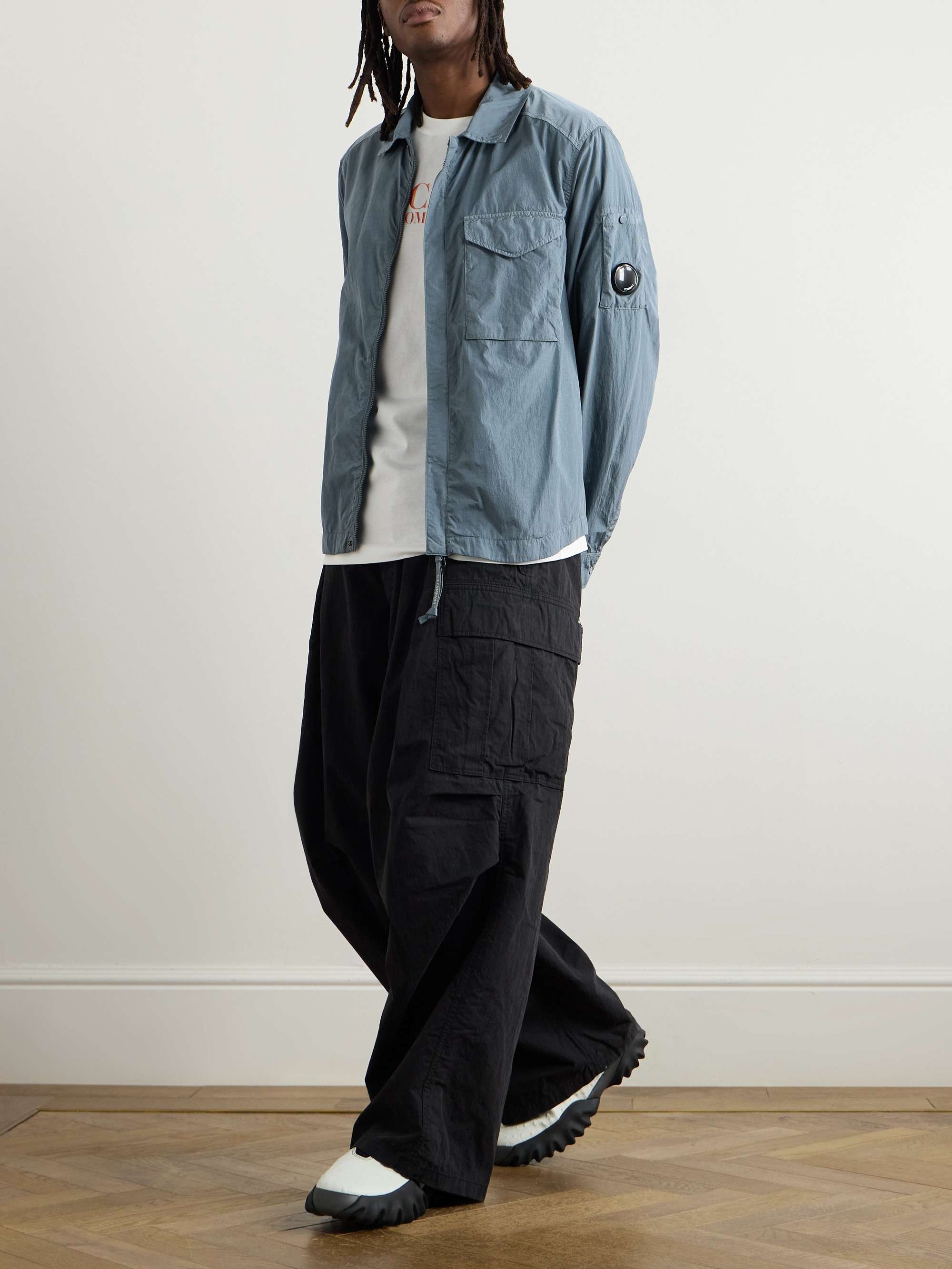 Garment-Dyed Chrome-R Overshirt view