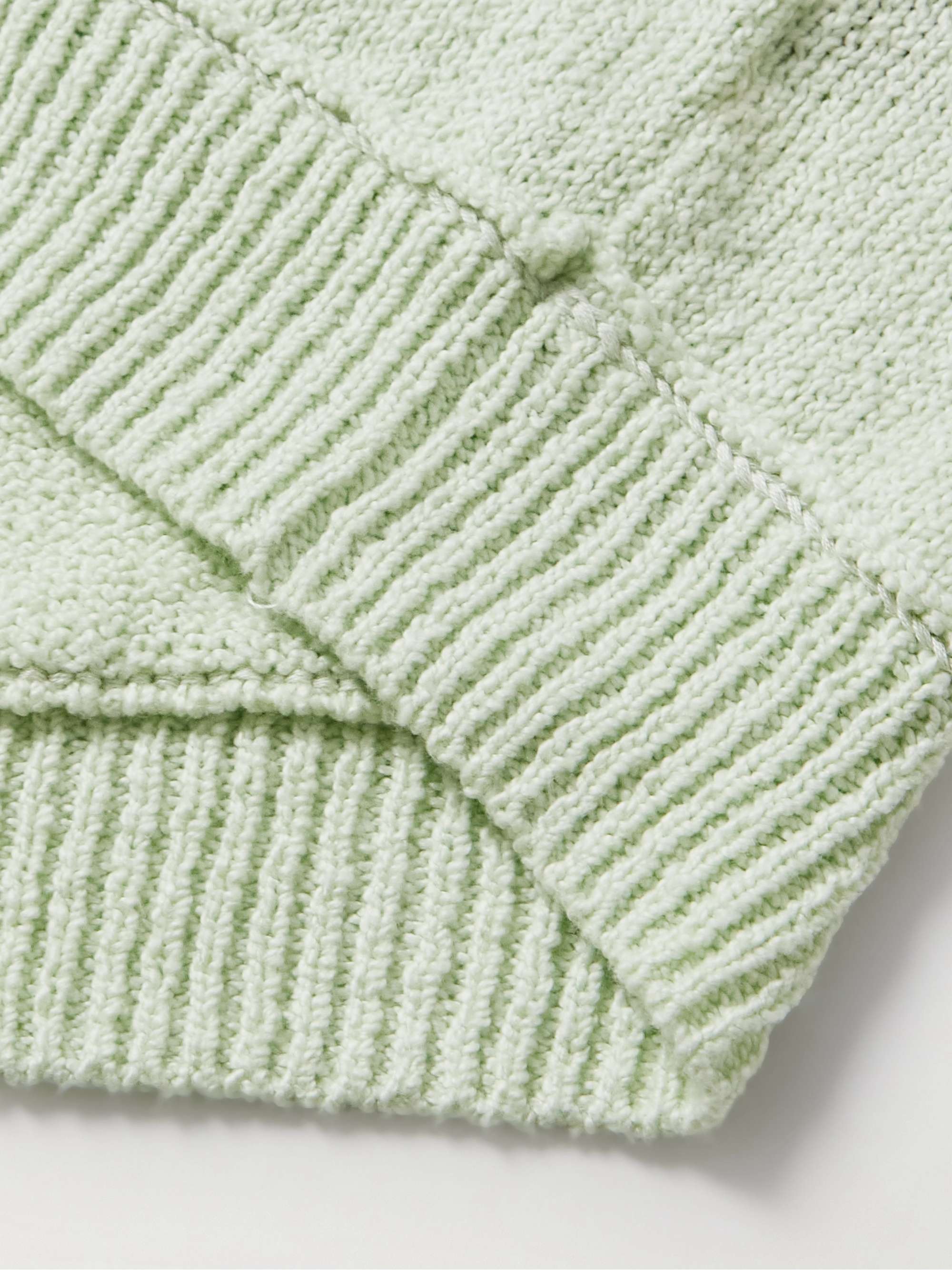 Organic Cotton and Silk-Blend Sweater view