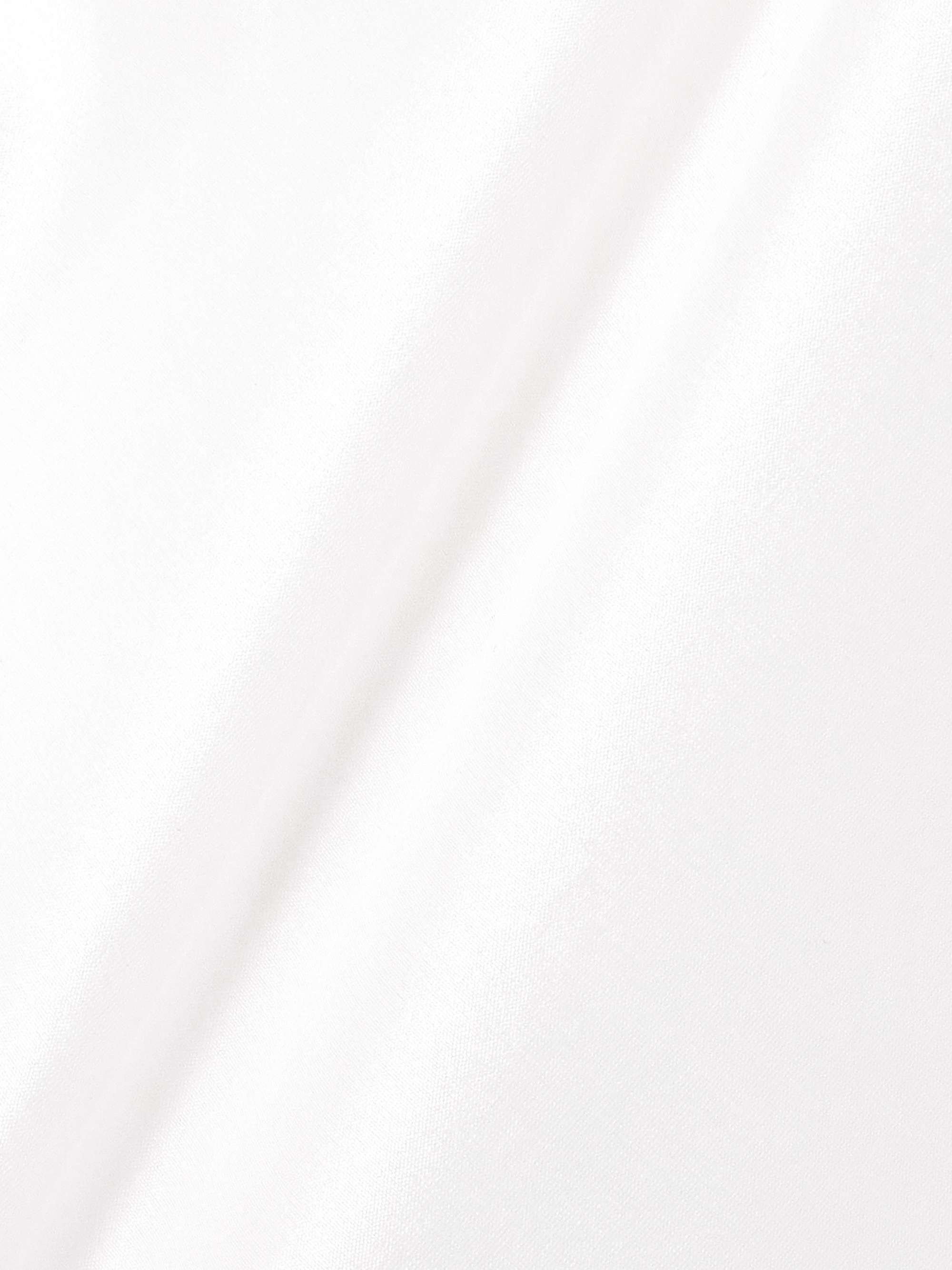Pearl-embellished taffeta shirt view