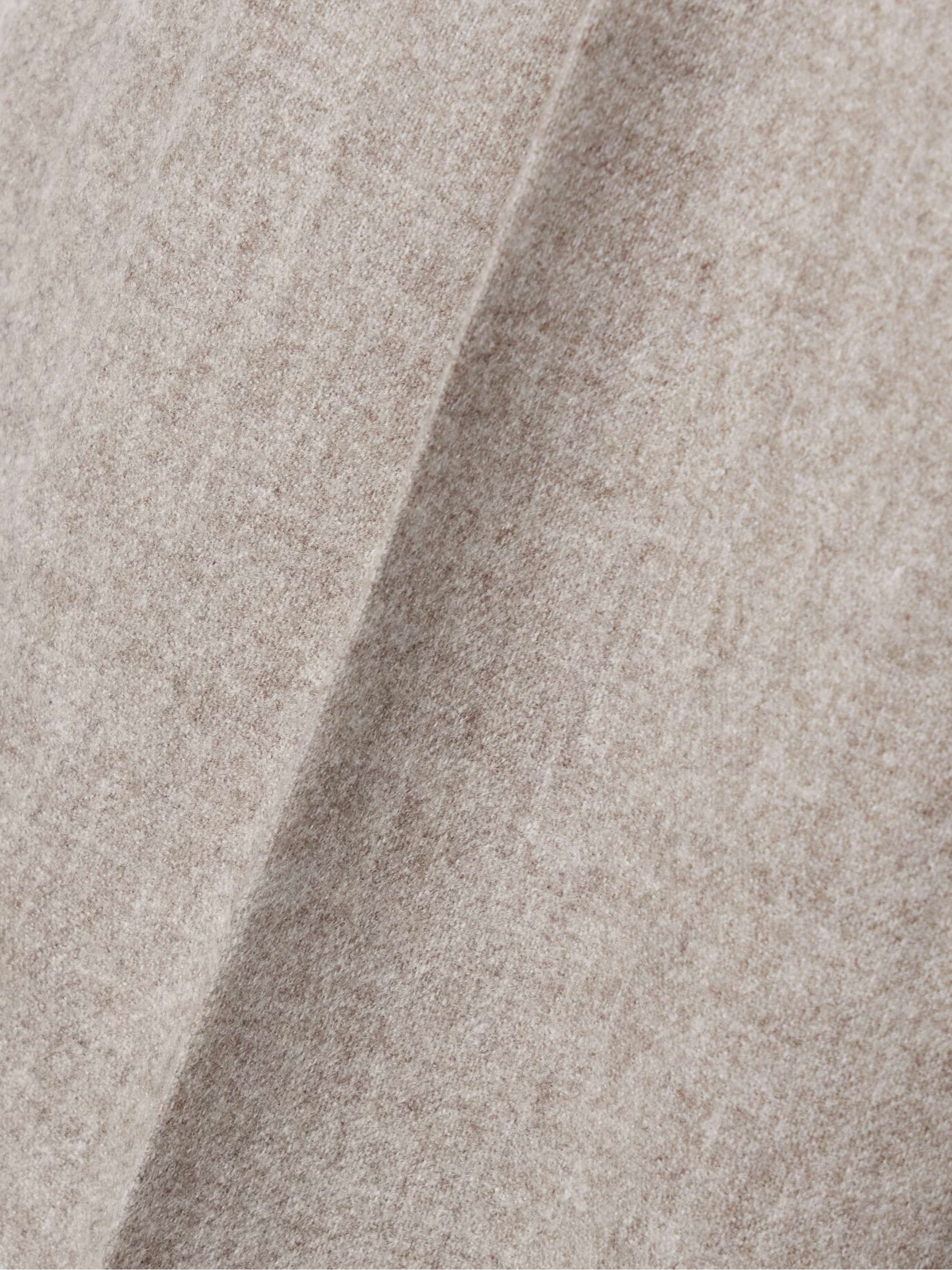 Norbert brushed wool and cashmere-blend straight-leg pants view