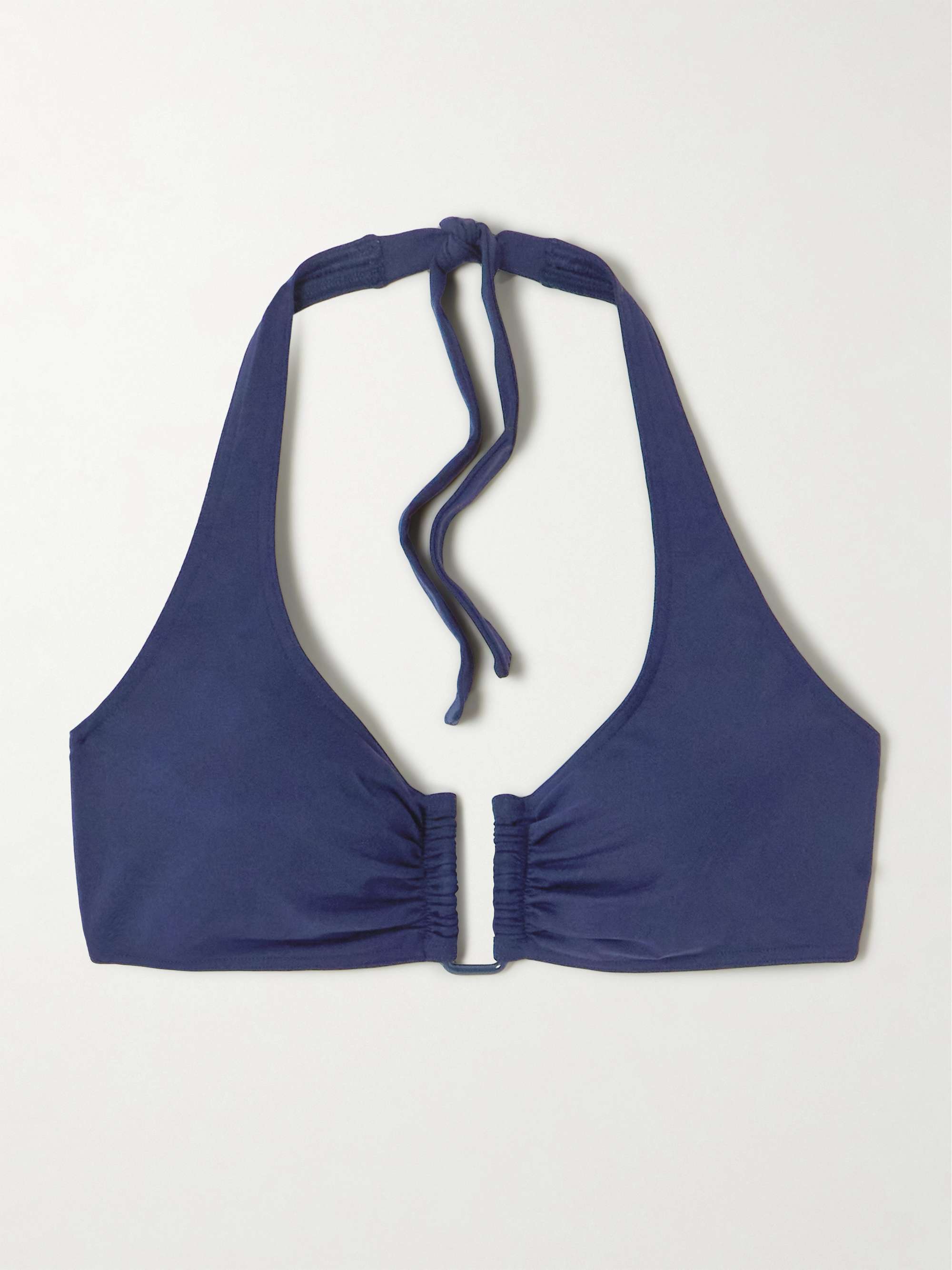 Les Essentiels Dédicace embellished triangle bikini top view
