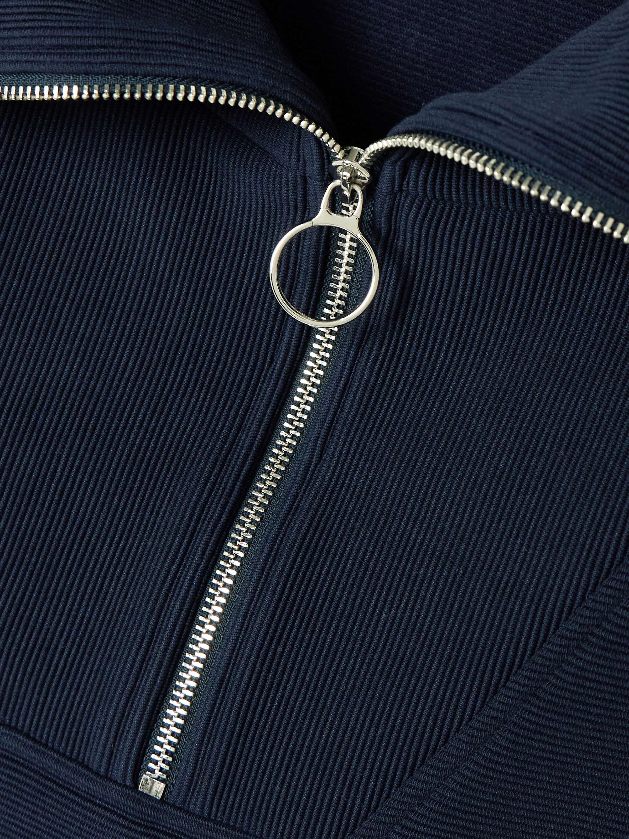 Vine ribbed cotton-blend sweatshirt view