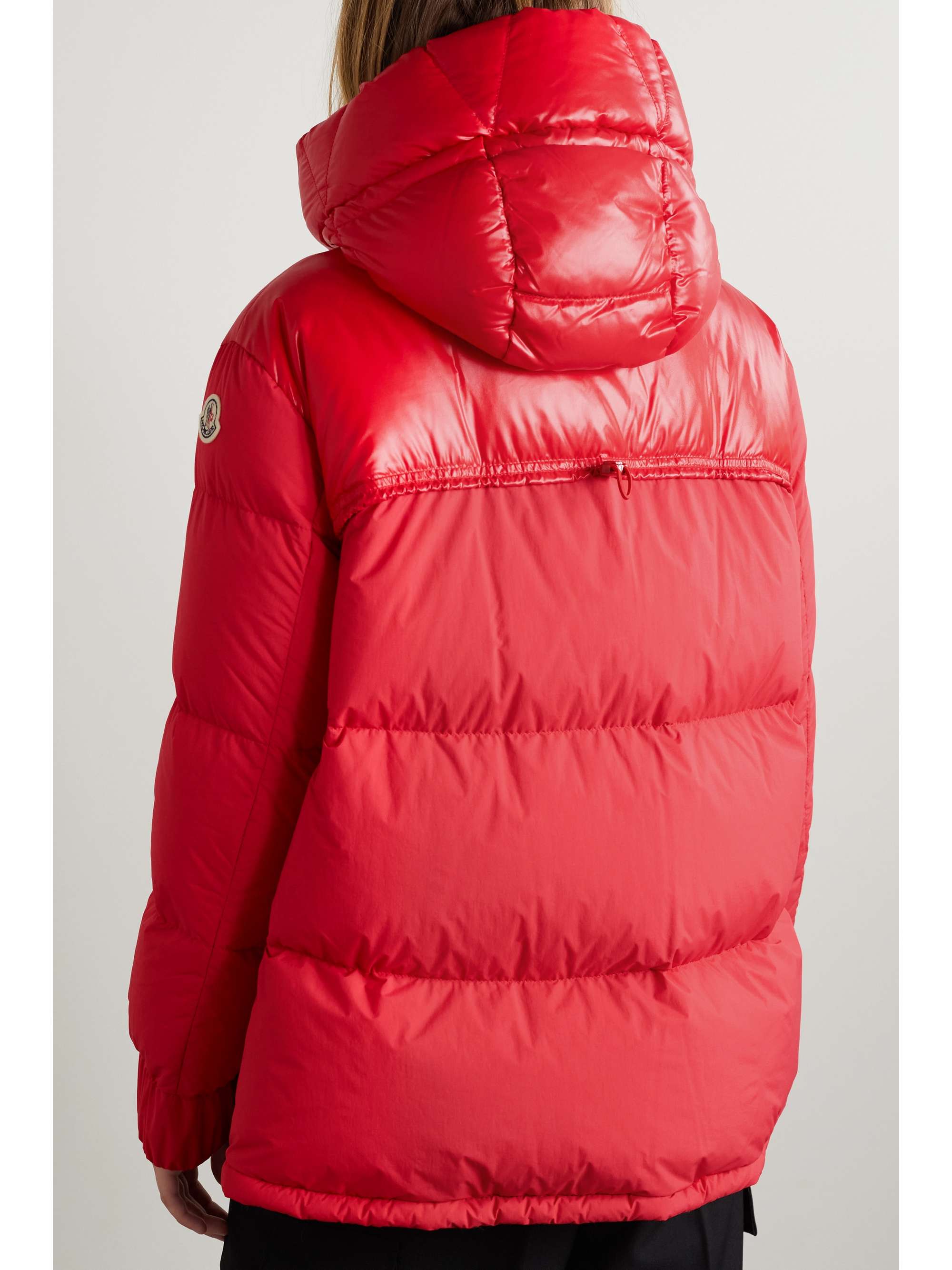 Etival hooded quilted shell down jacket view