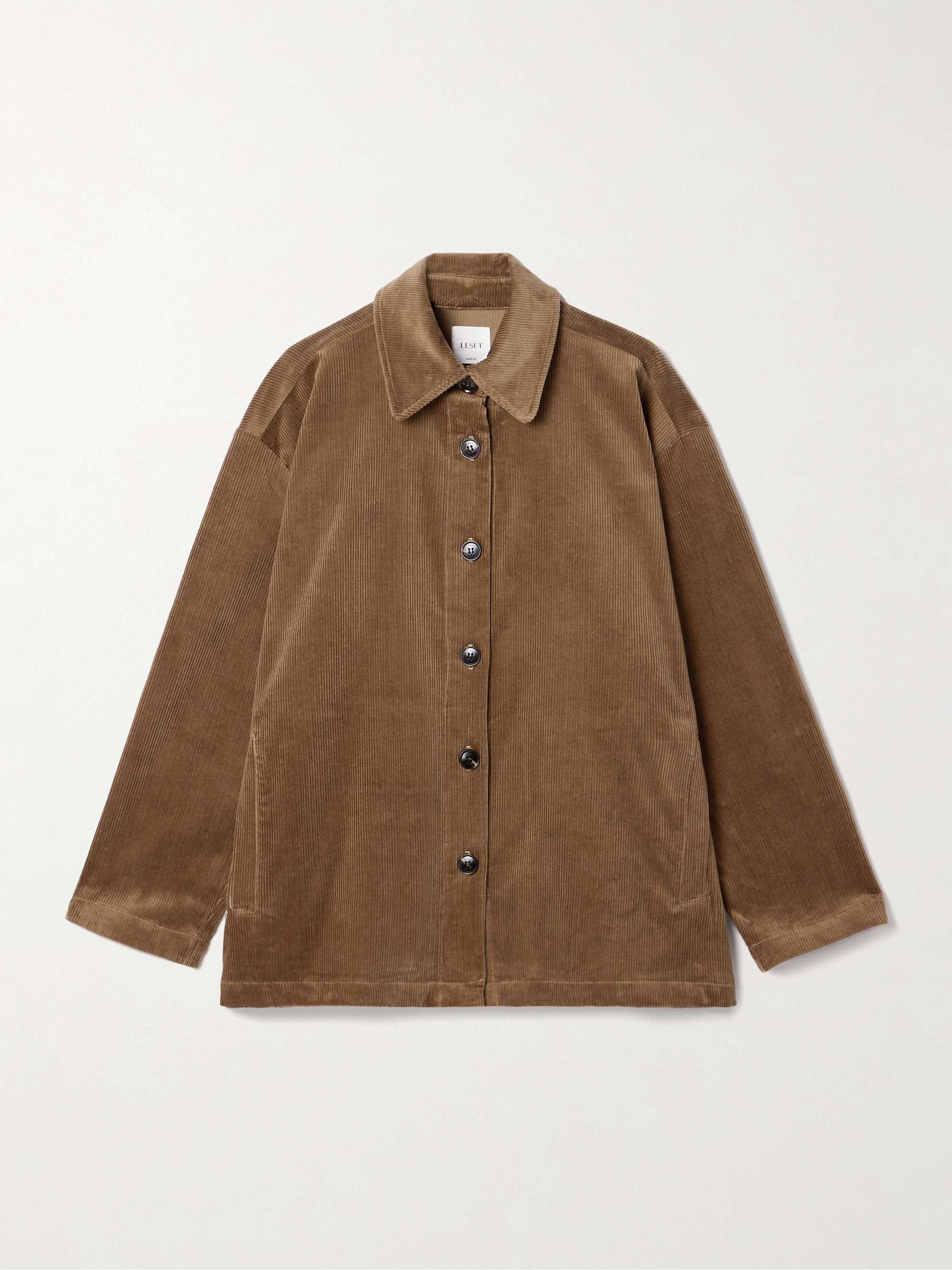 Cotton-blend corduroy jacket view
