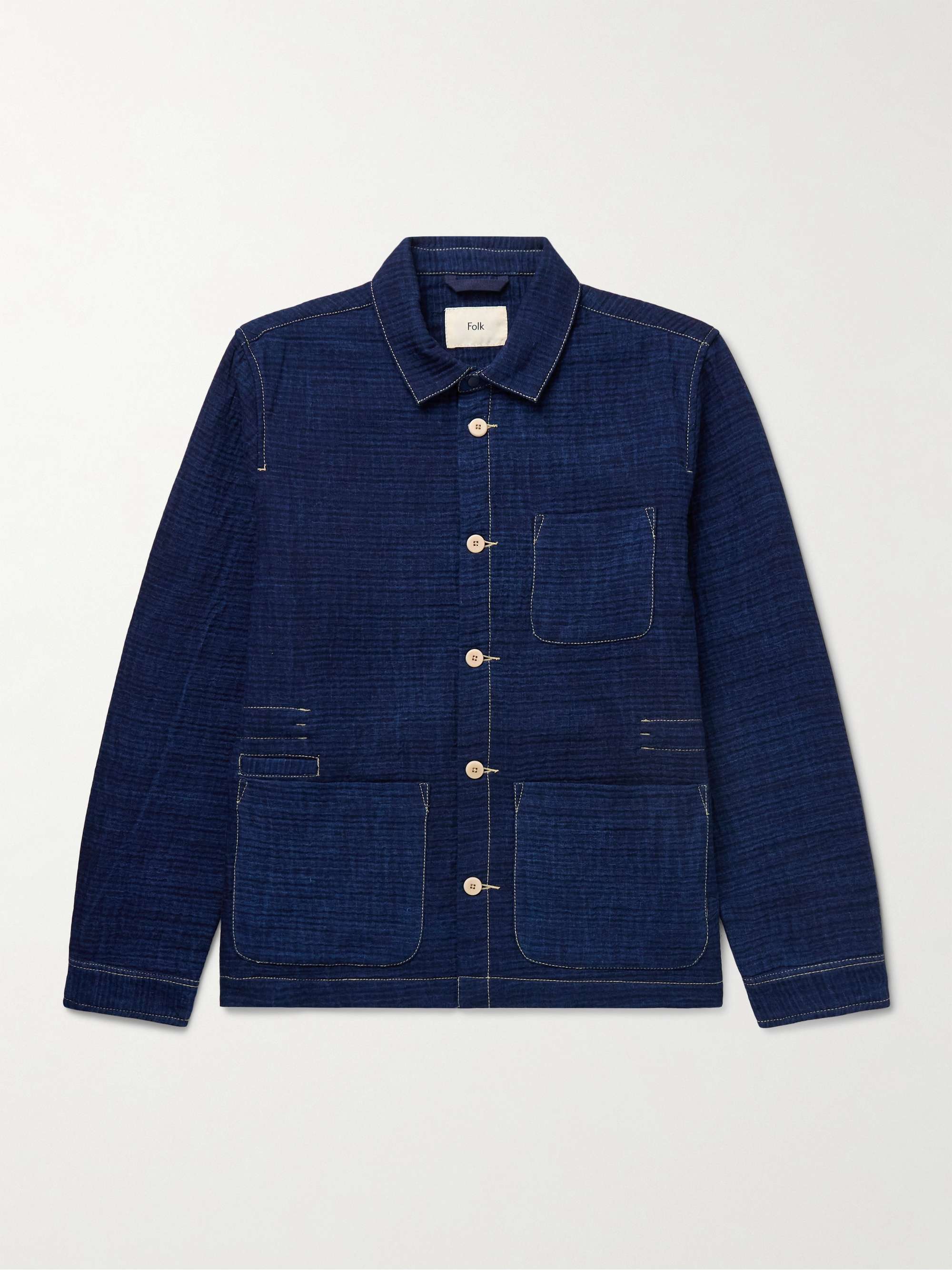 Assembly Cotton-Seersucker Overshirt view