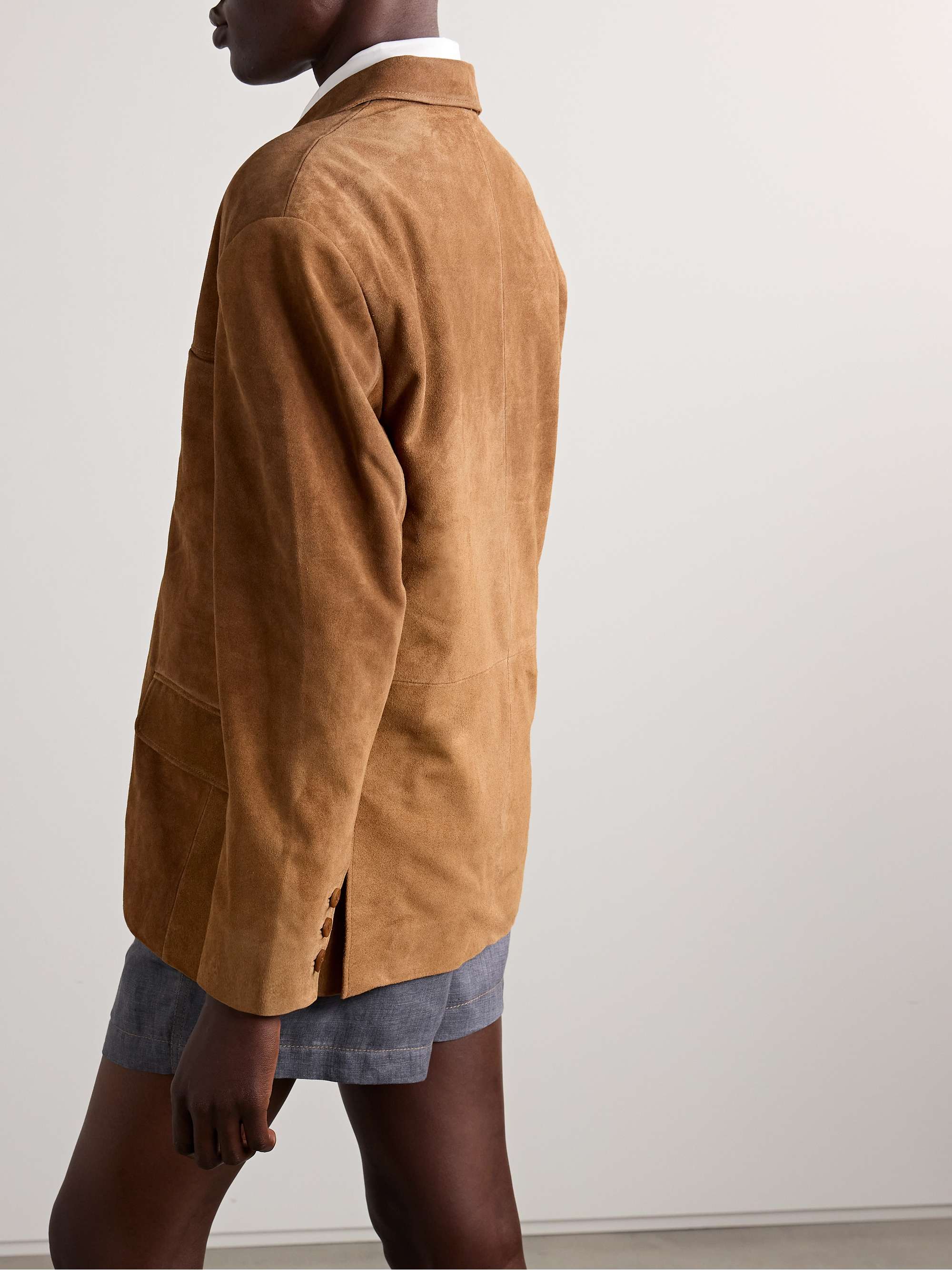 Corrine suede jacket view