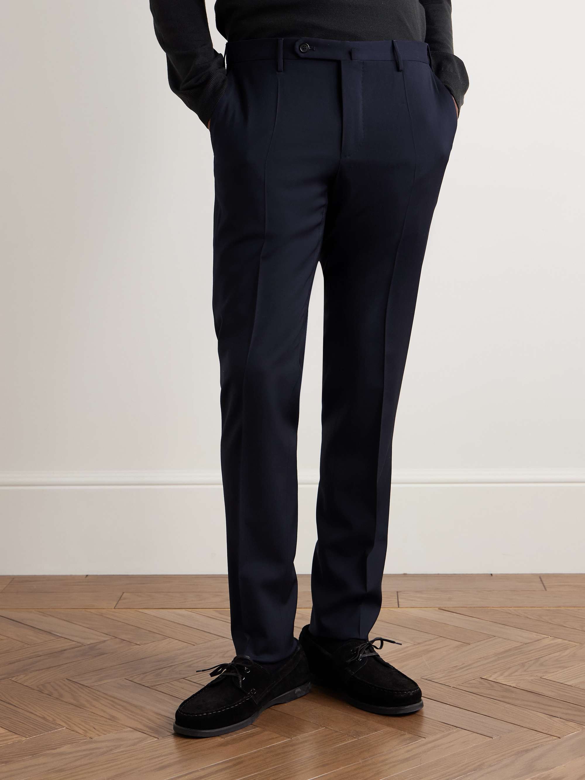 Venezia 1951 Slim-Fit Virgin Wool Trousers view