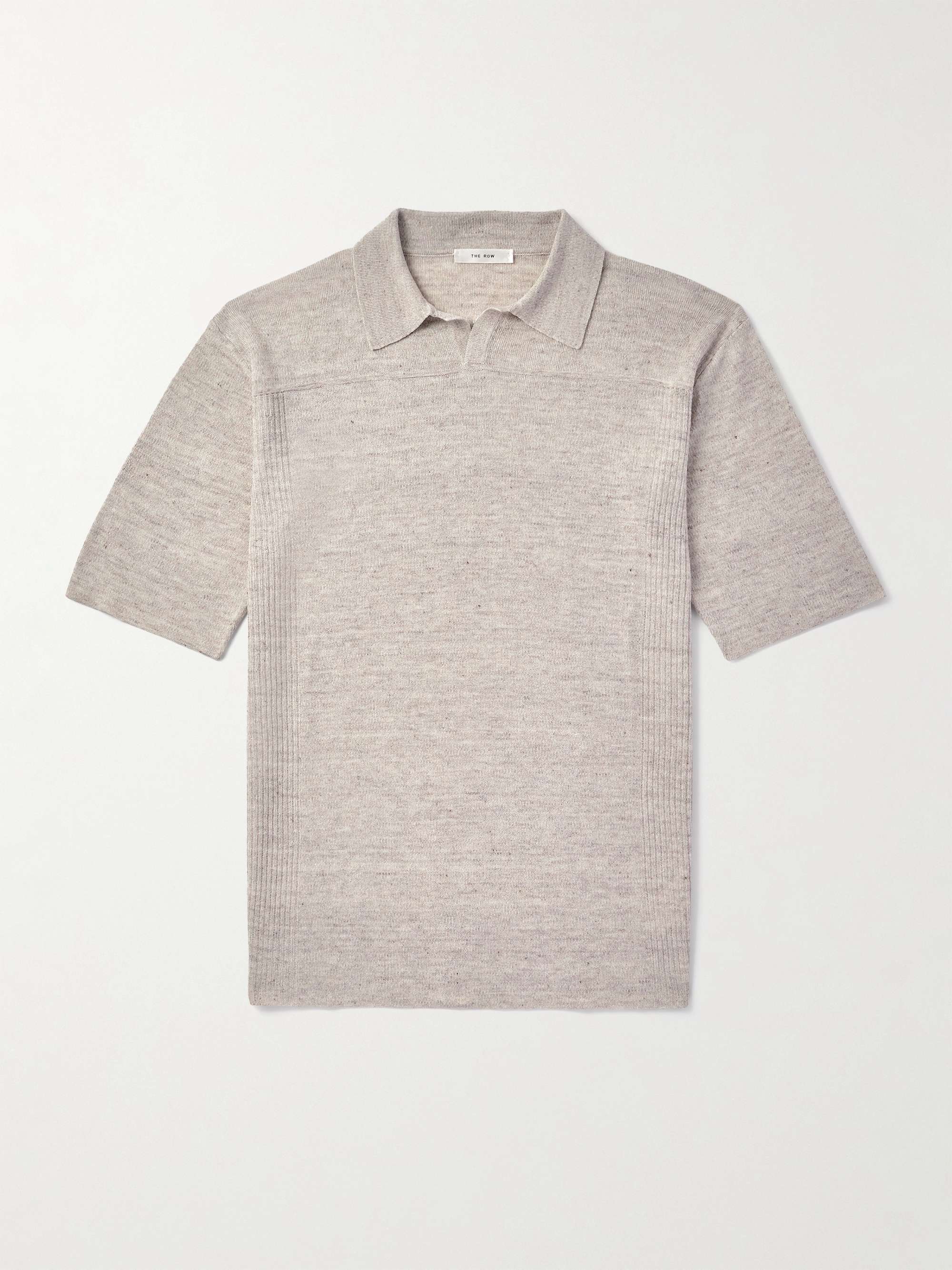 Reggie Linen-Blend Polo Shirt view