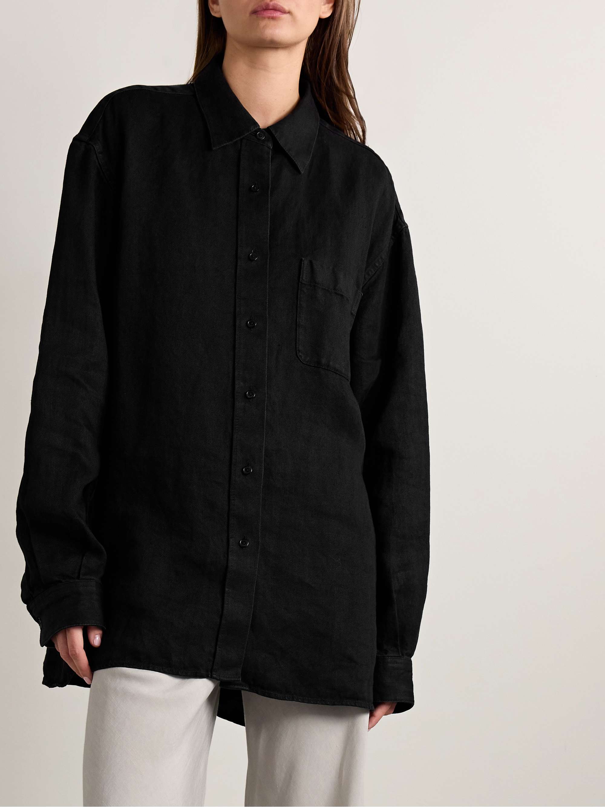 Nesson linen shirt view