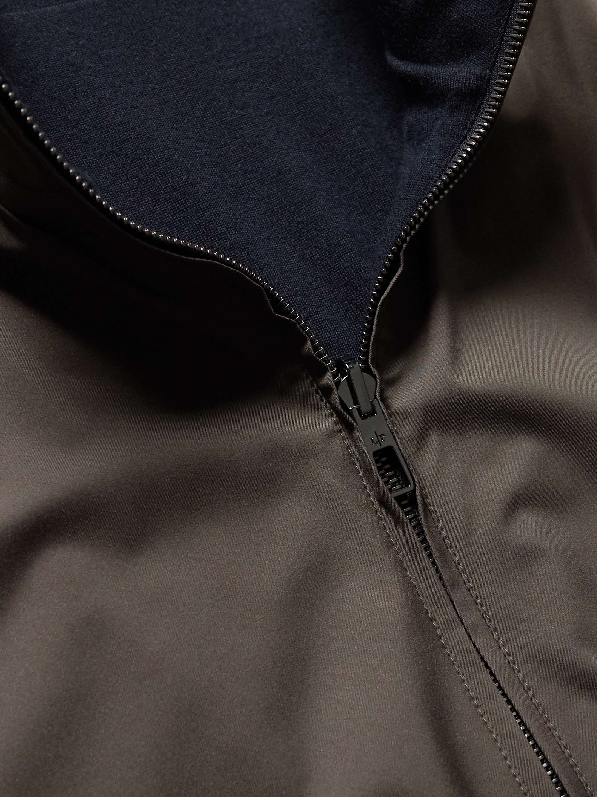 Windmate Reversible Shell and Cashmere Bomber Jacket view