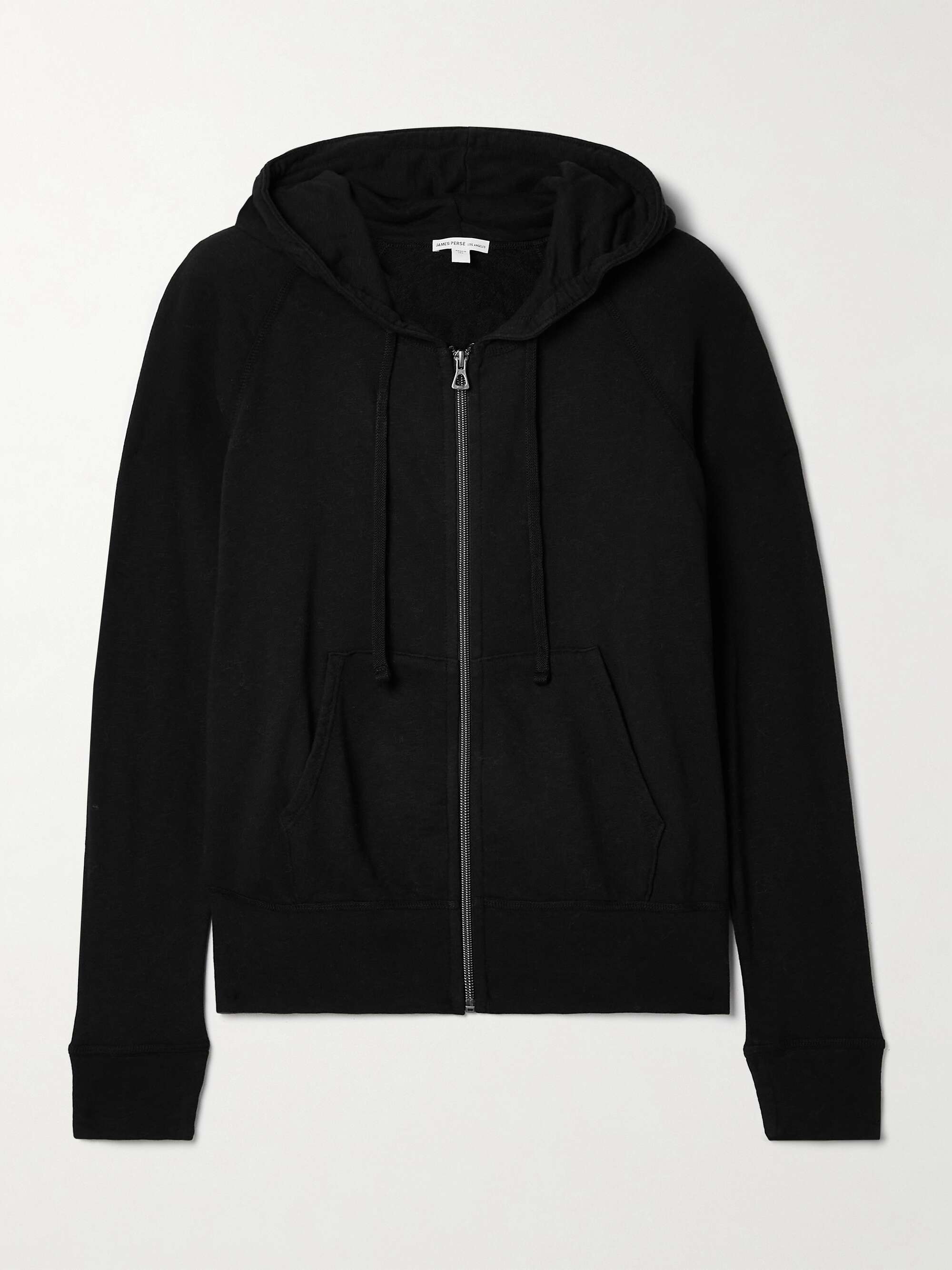Vintage French cotton-terry hoodie view