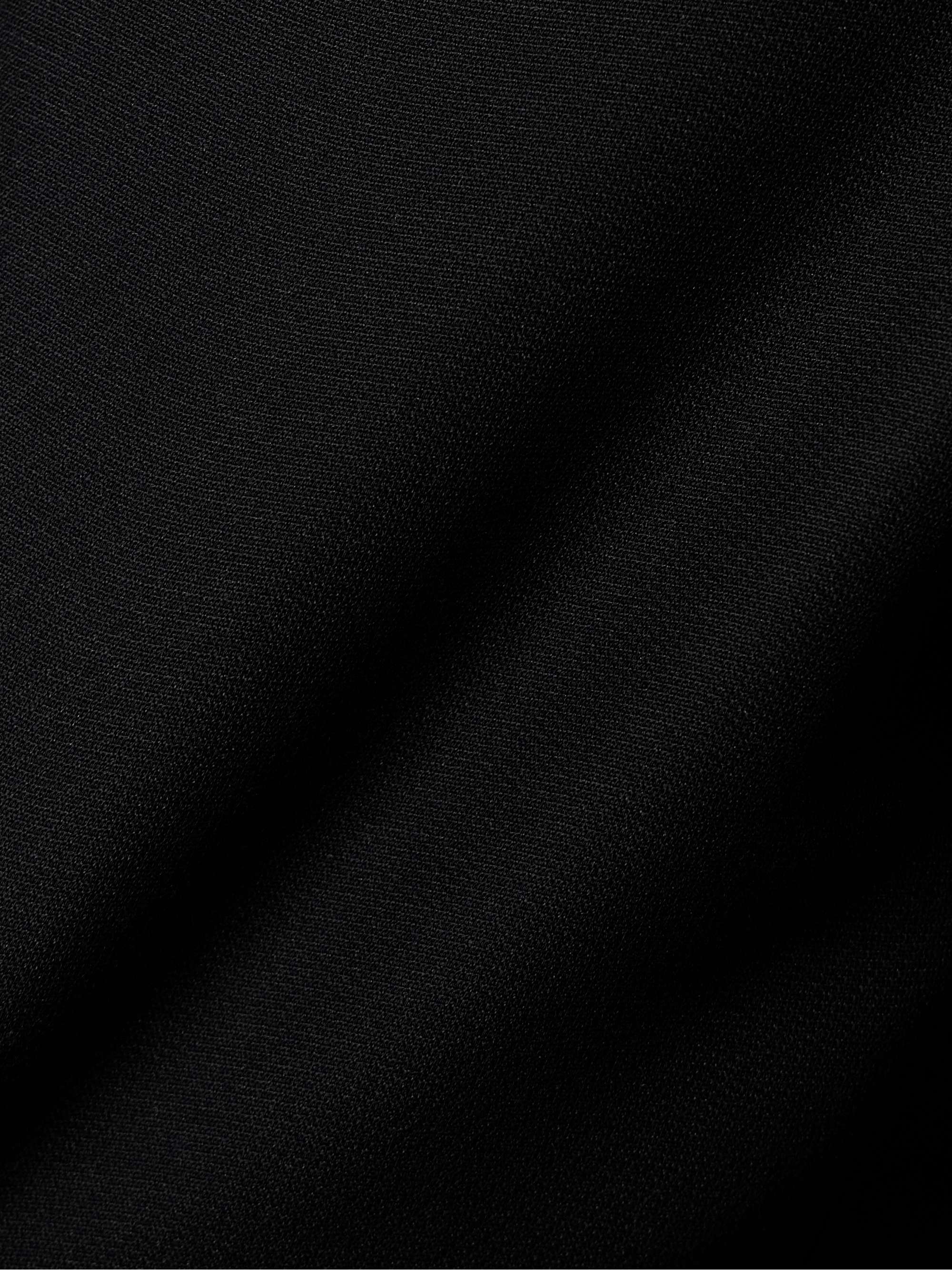 Catullo cropped cotton and silk-blend flared pants view