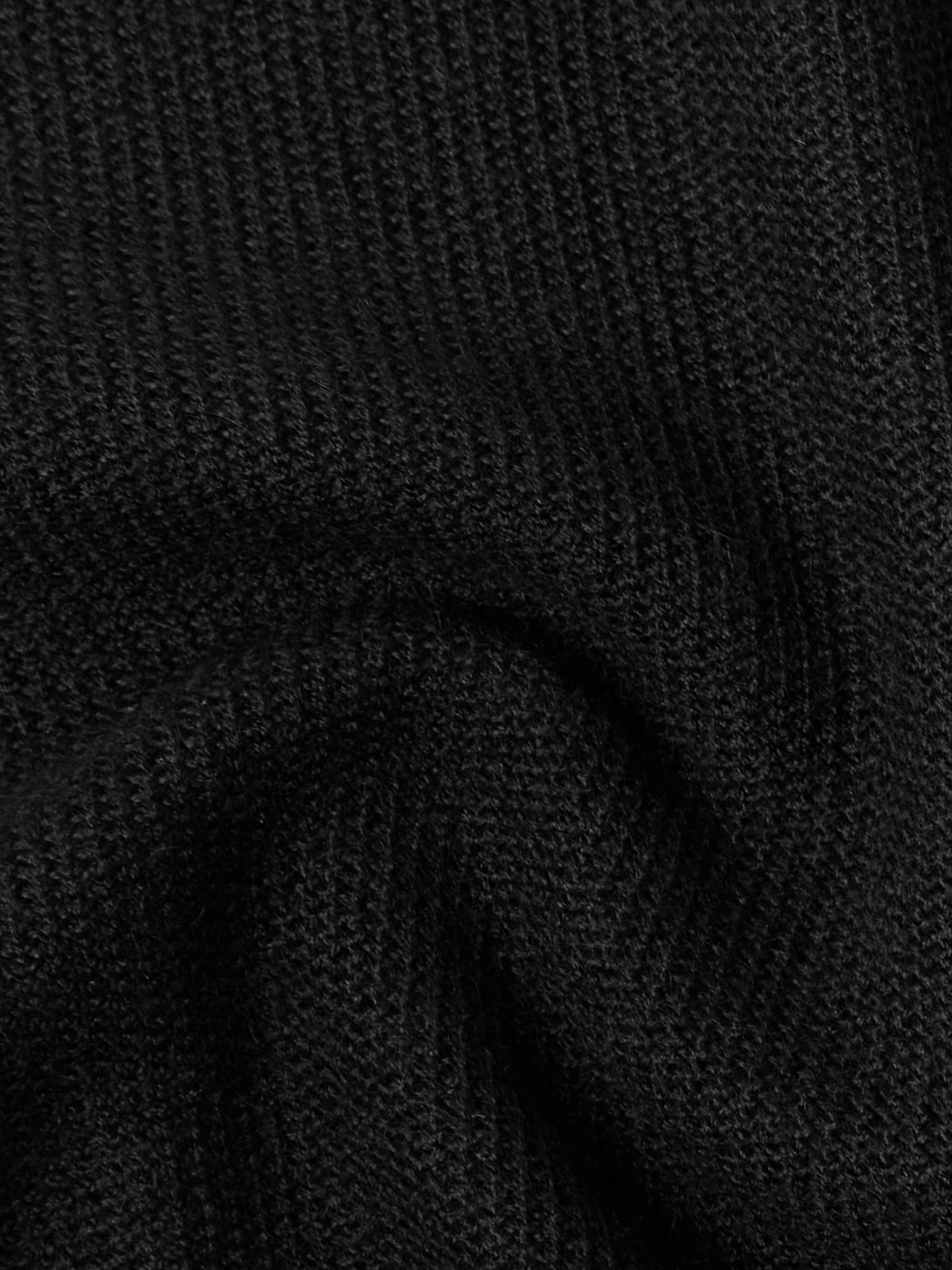 Logo-Embroidered Cashmere and Silk-Blend Cardigan view