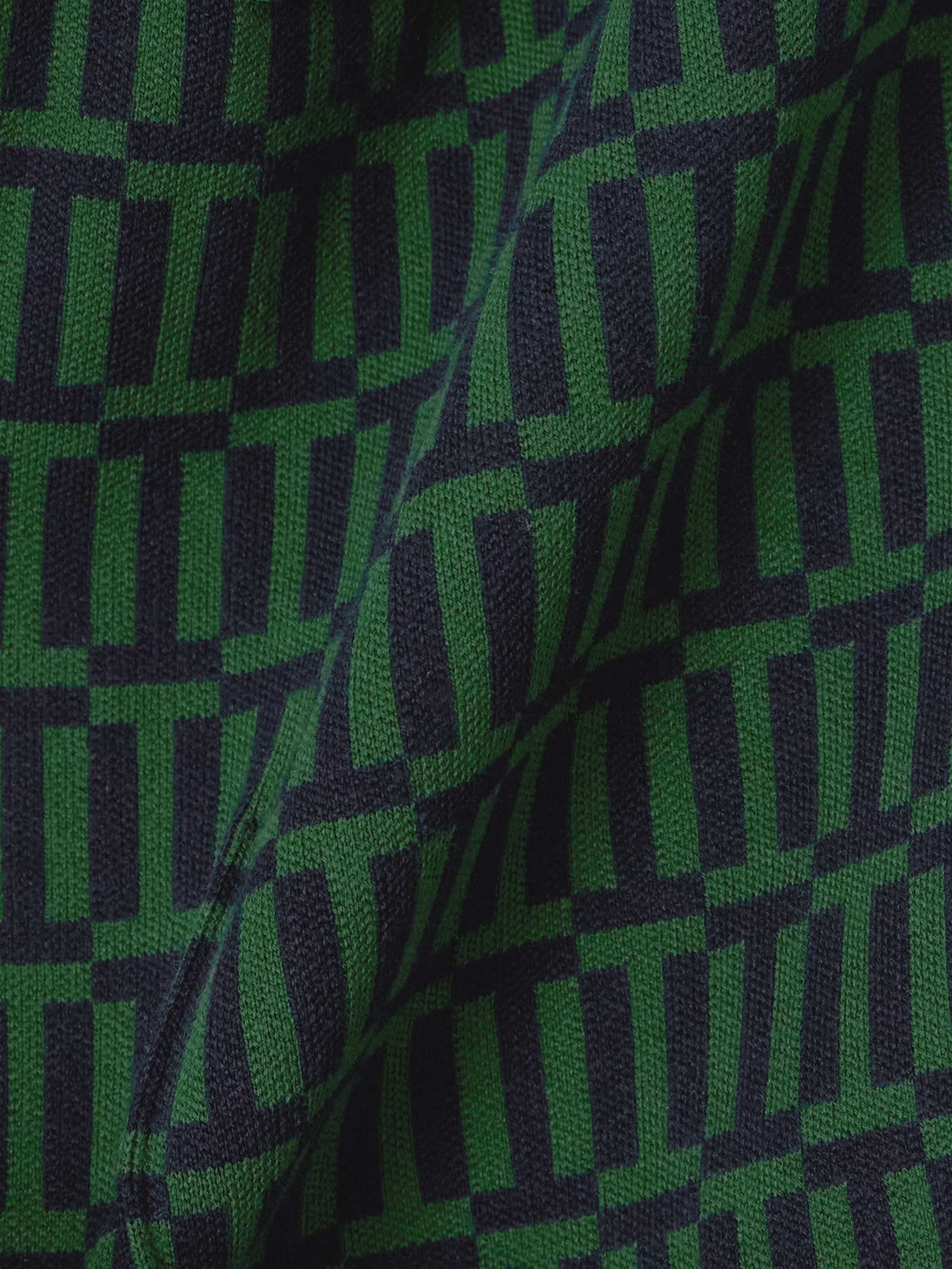 Charlie cotton-blend jacquard slim-leg pants view
