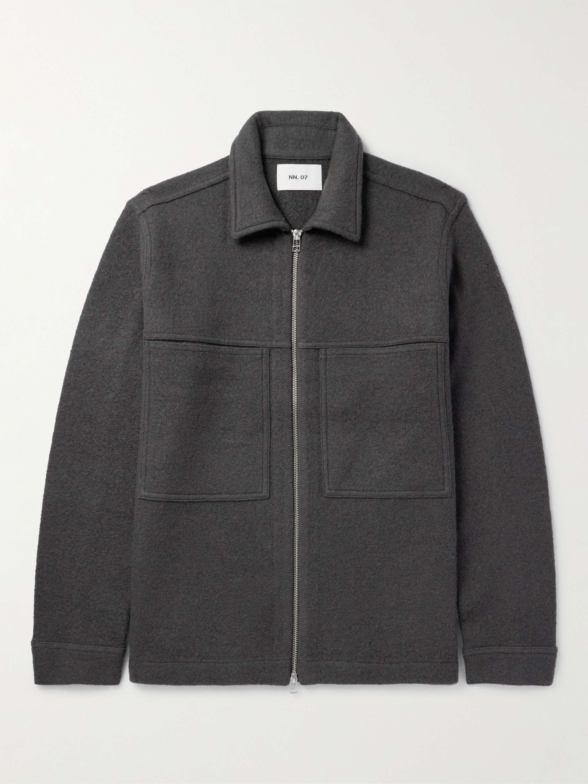 Isak Boiled Merino Wool Jacket view
