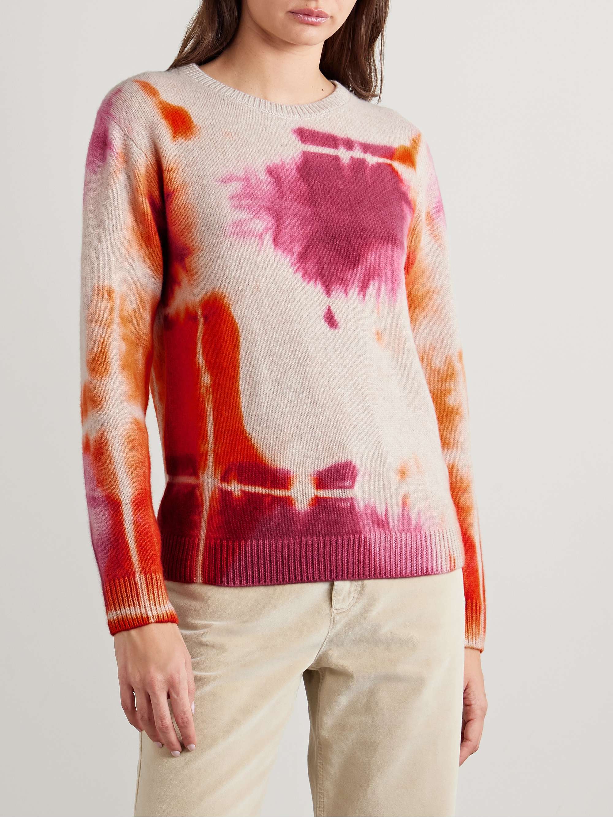 Rorschach Malibu tie-dyed cashmere sweater view