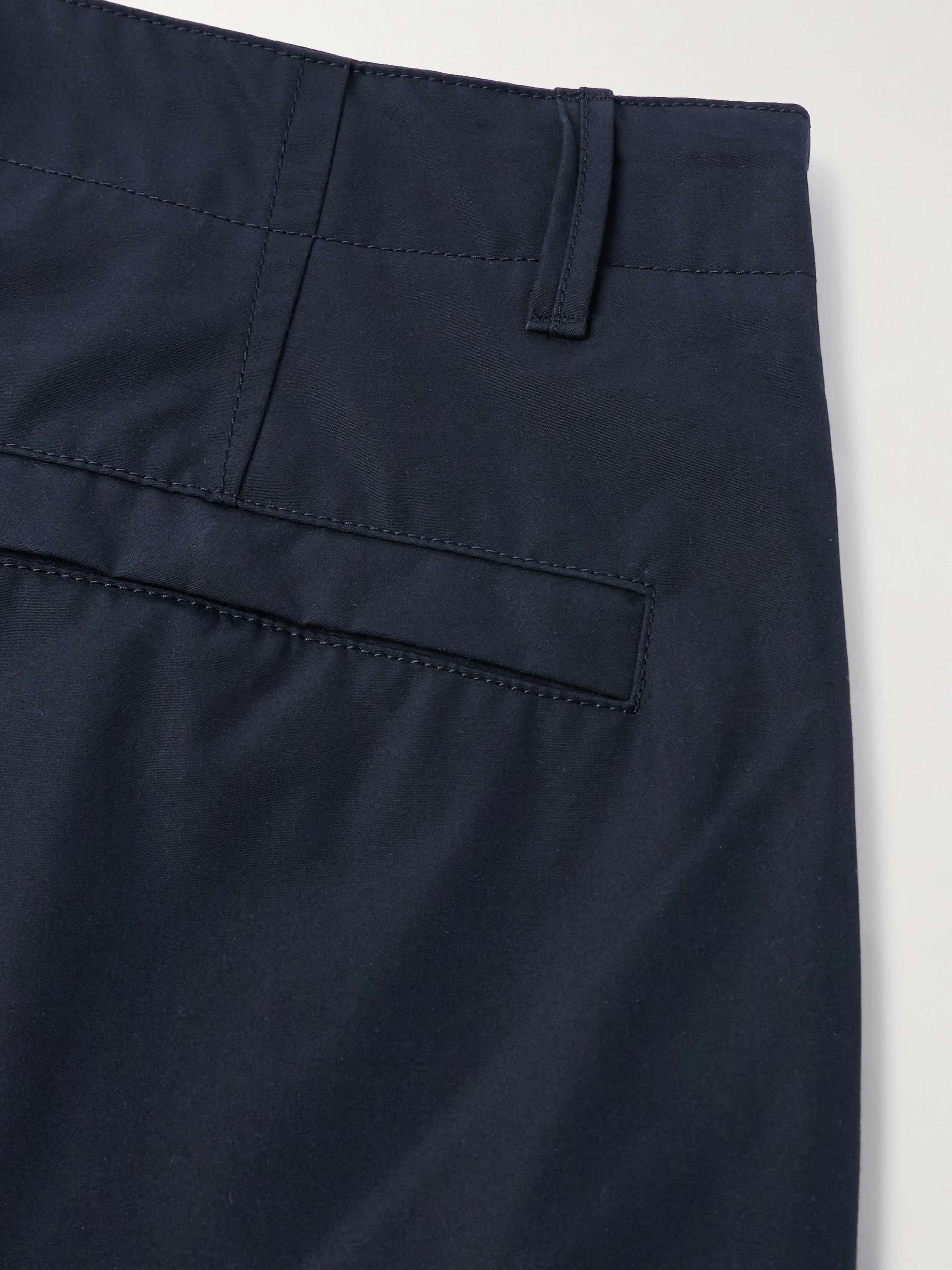 Ghost Straight-Leg Organic Cotton-Canvas Trousers view