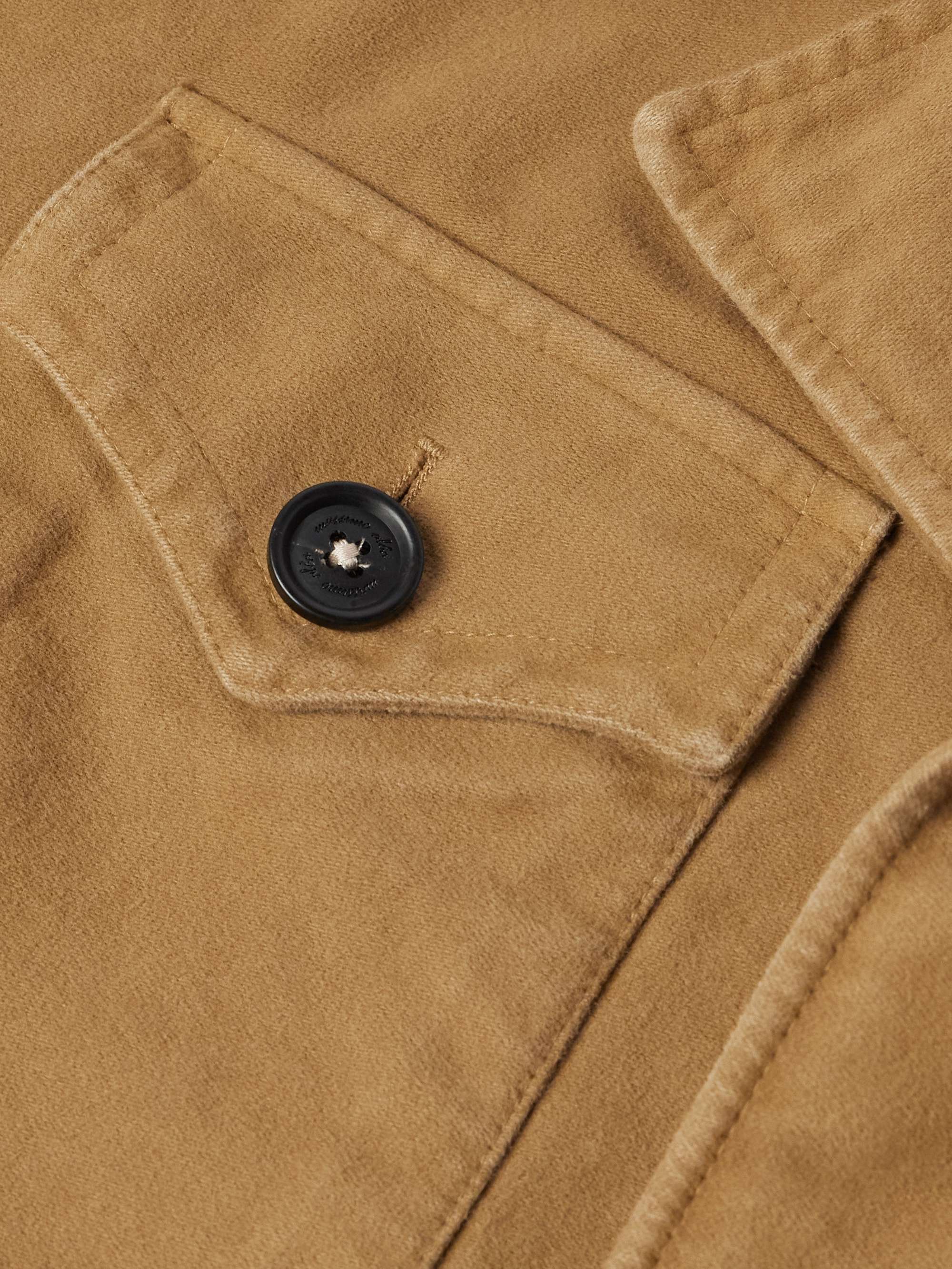Cotton-Moleskin Overshirt view