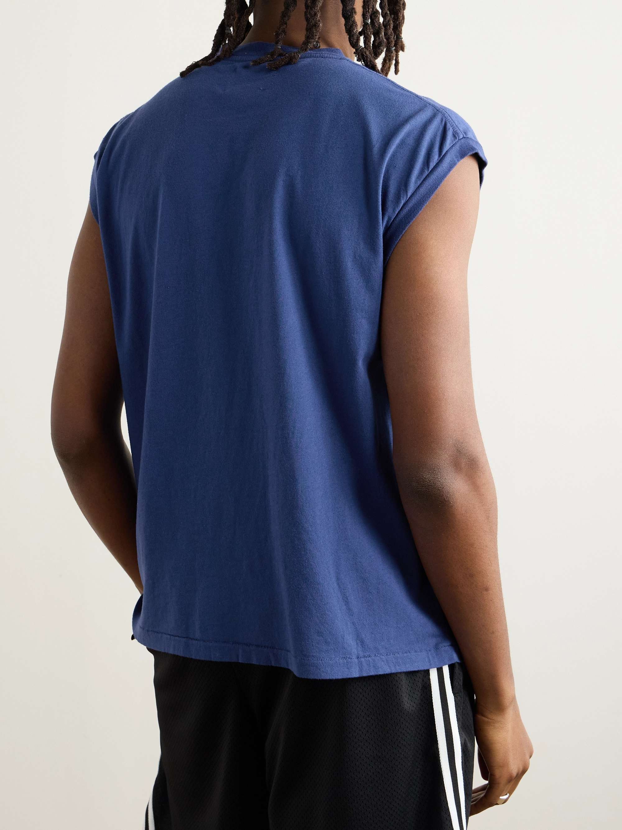 Augi Logo-Print Cotton-Jersey T-Shirt view