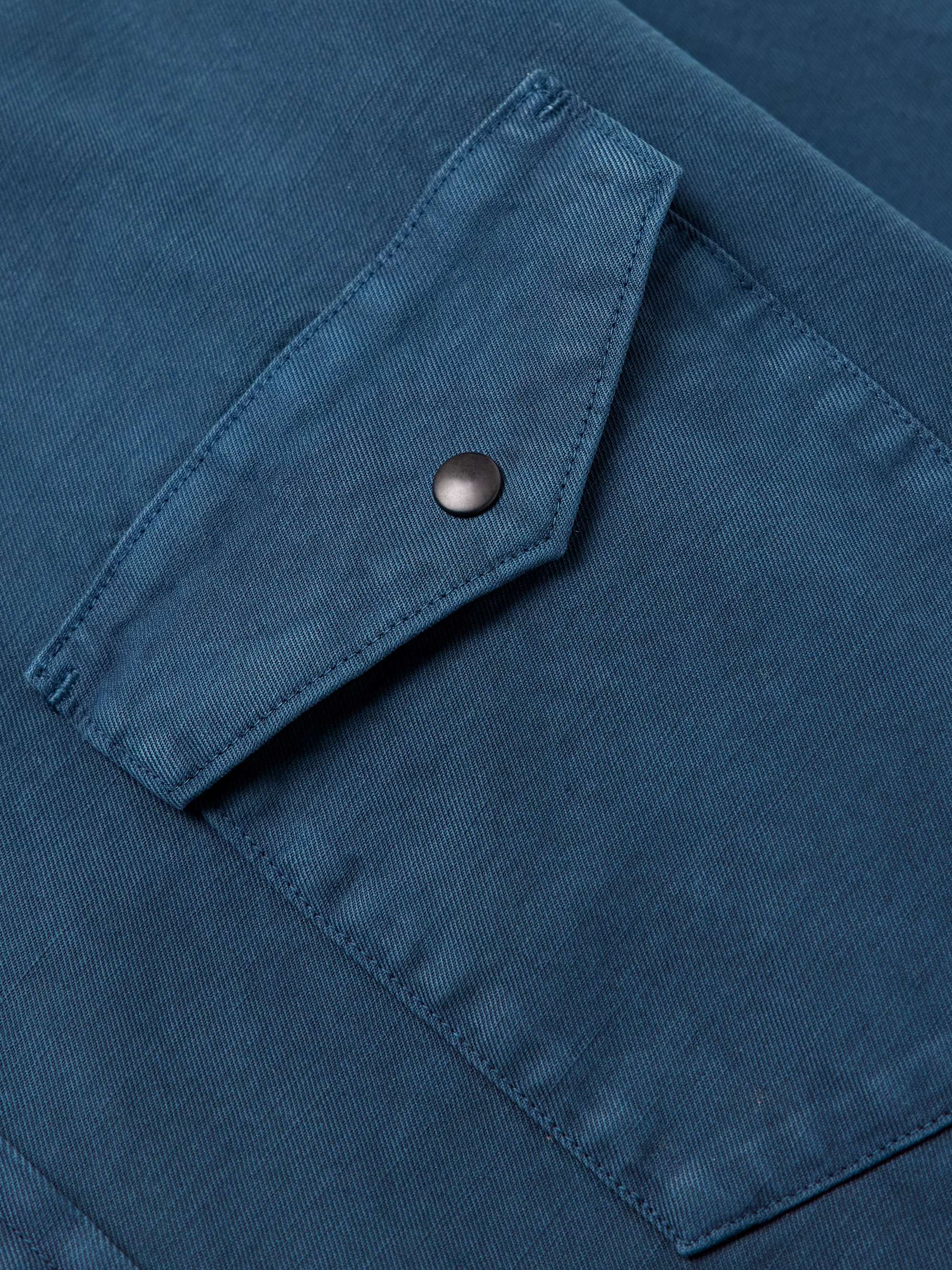 Cotton-Twill Western Shirt view