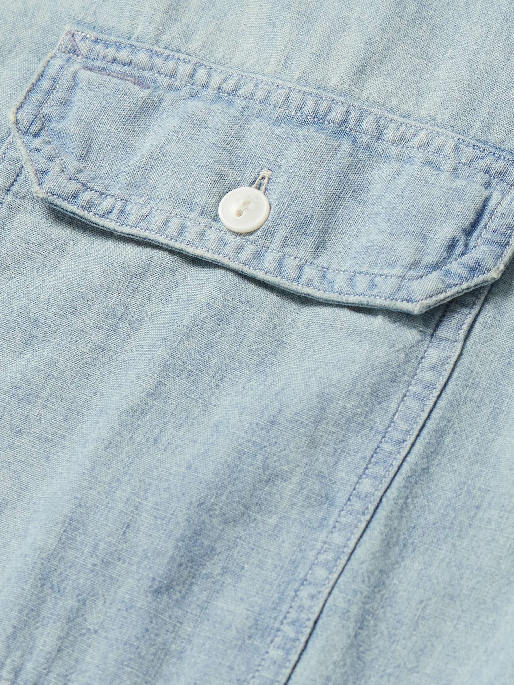 Illinois Washed-Denim Shirt view
