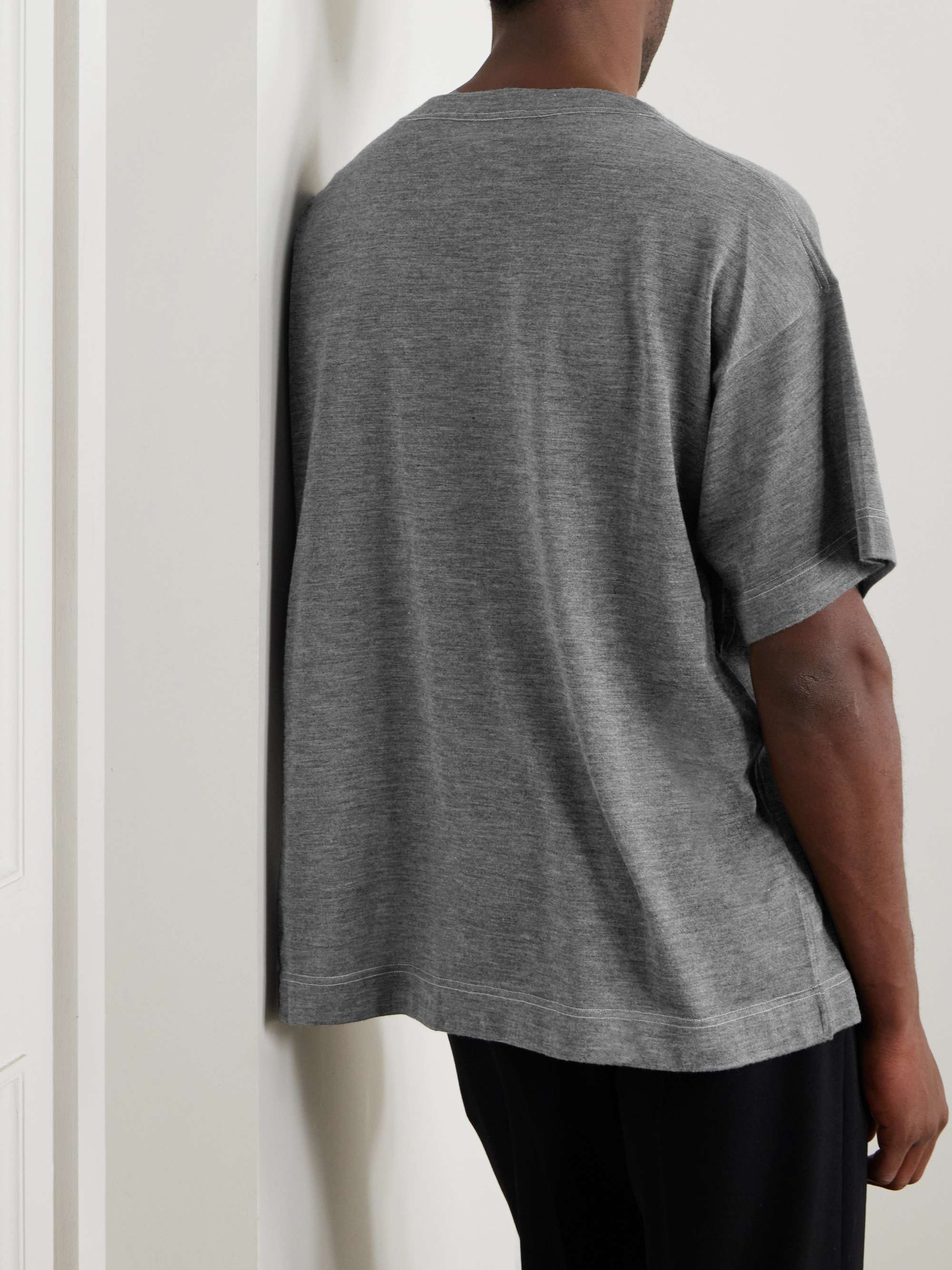 Nico Oversized Cashmere and Silk-Blend T-Shirt view
